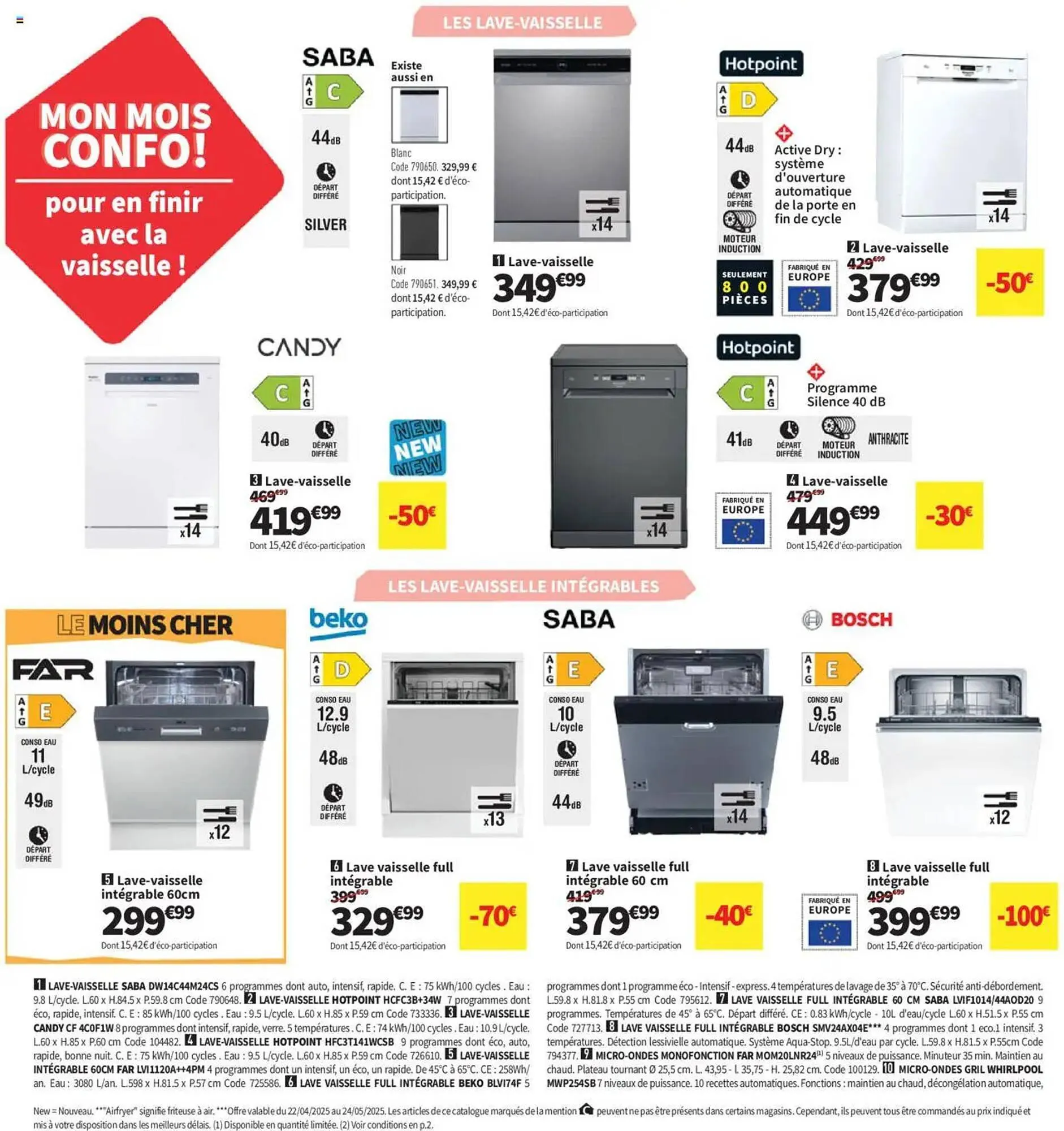 Catalogue Conforama du 22 avril au 26 mai 2025 - Catalogue page 36