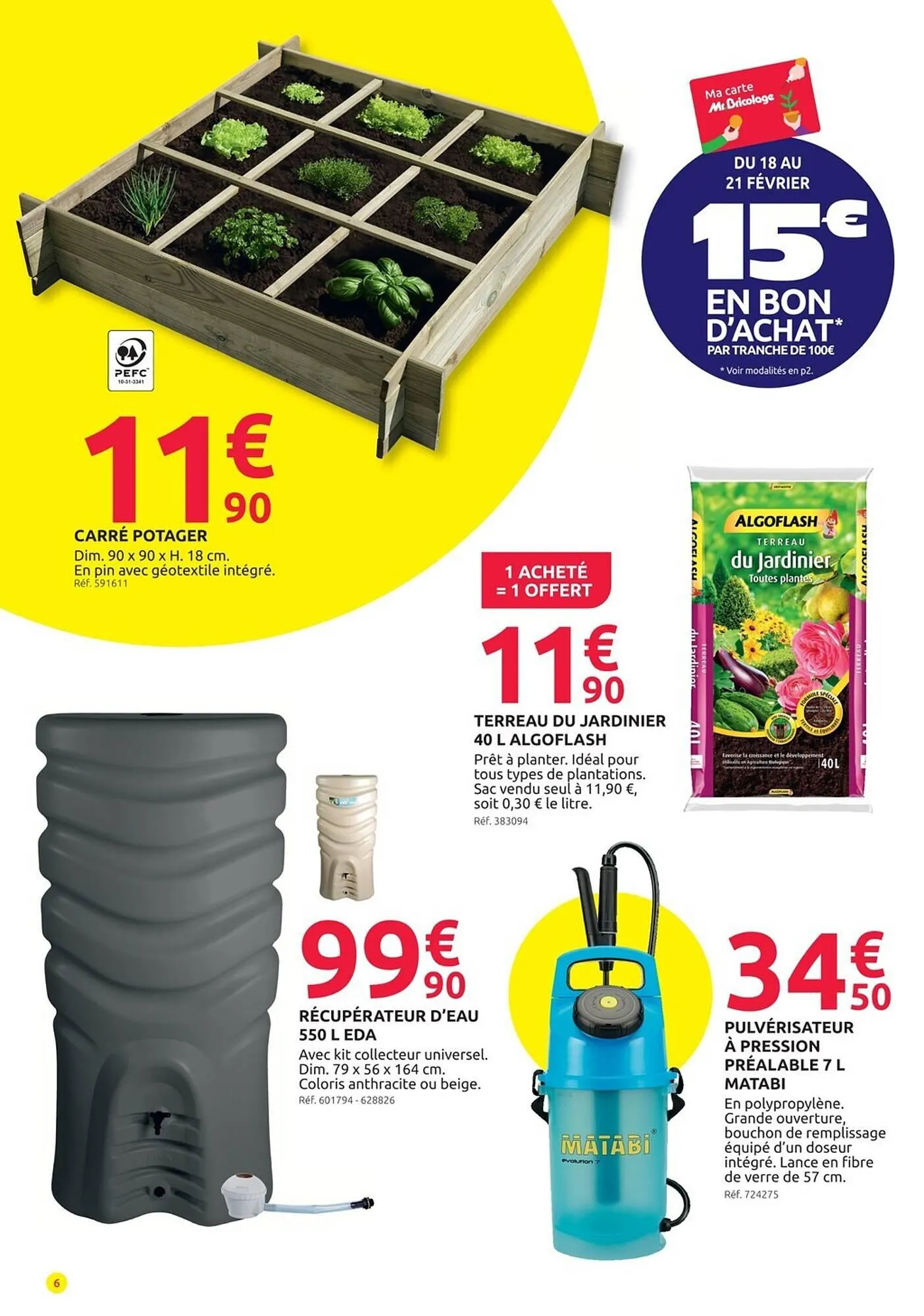 Catalogue Mr Bricolage du 18 février au 1 mars 2026 - Catalogue page 6