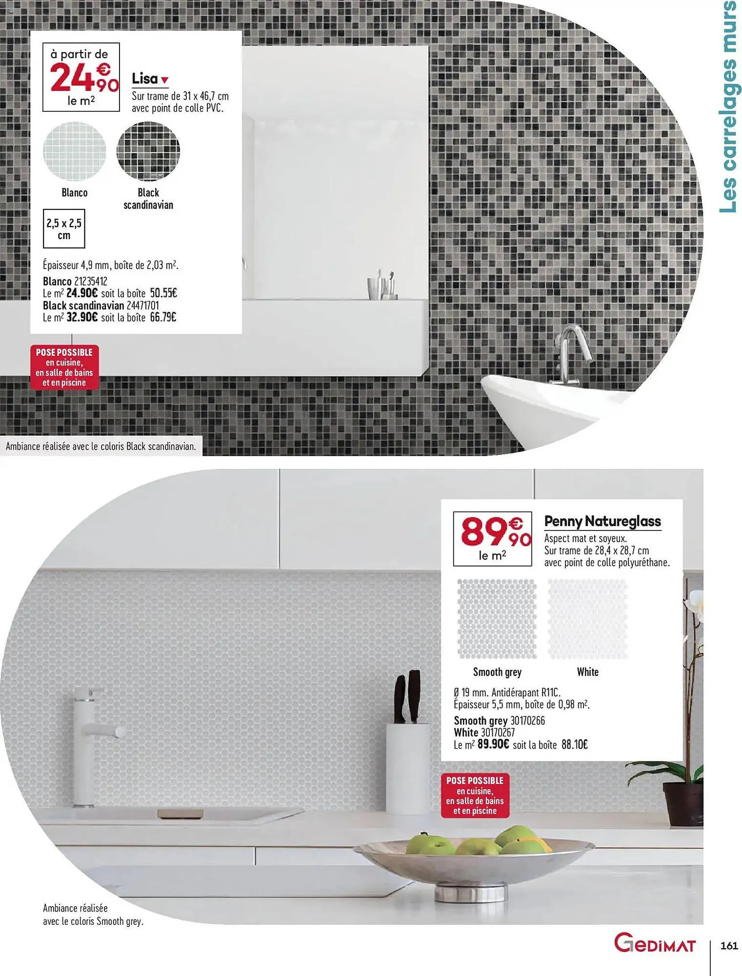 Catalogue Gedimat du 1 avril au 30 avril 2026 - Catalogue page 161