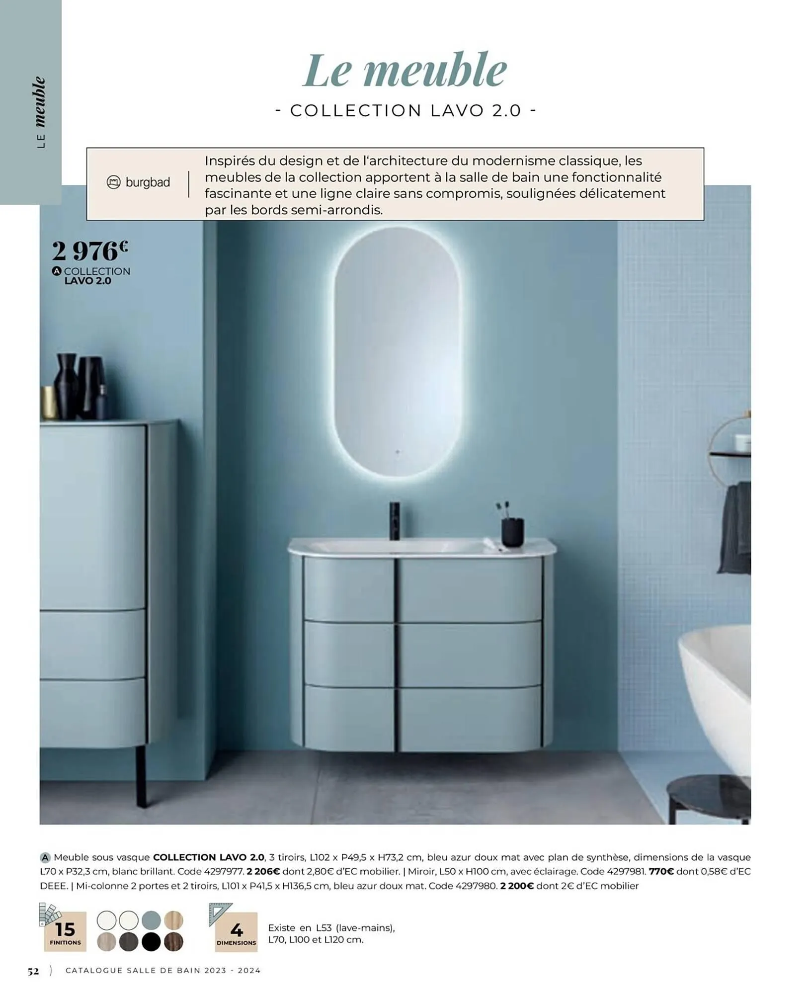 Catalogue Cedeo du 6 juillet au 31 décembre 2023 - Catalogue page 52