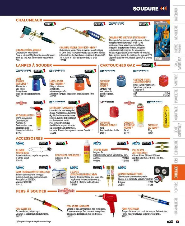 Guide produits 2024 du 15 mars au 31 décembre 2024 - Catalogue page 623