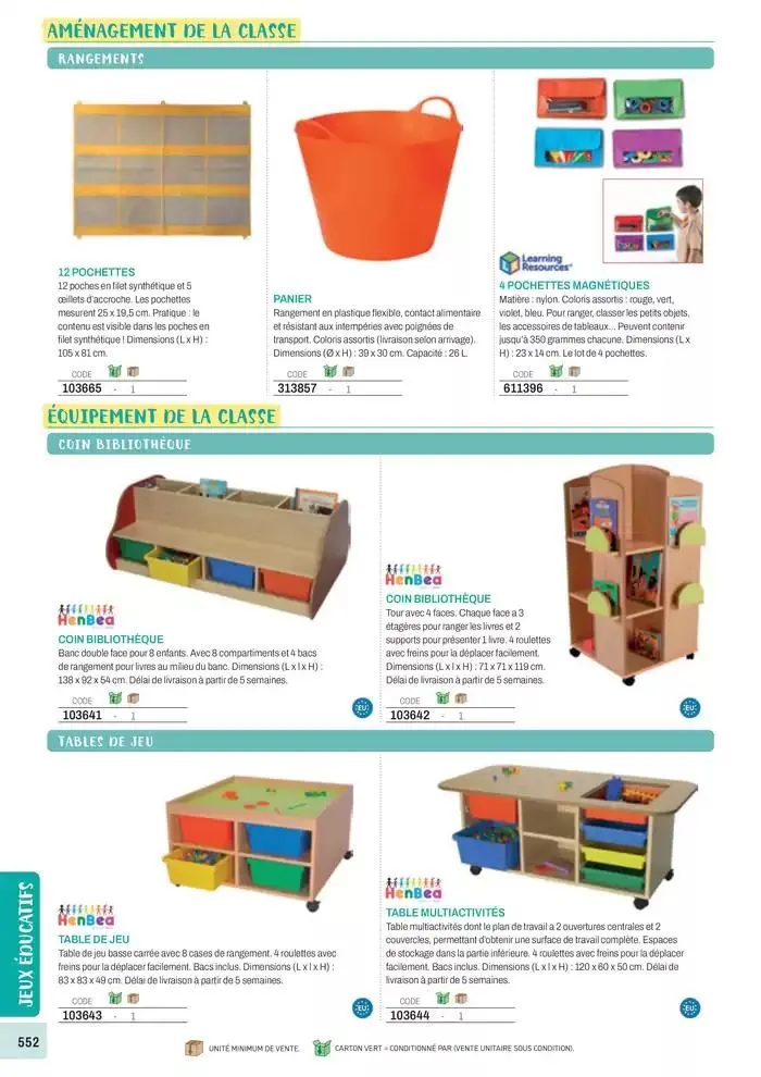 Nos Catalogues Thématiques du 1 janvier au 31 décembre 2025 - Catalogue page 554