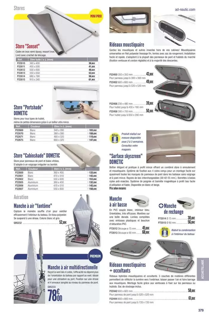 Catalogue Accastillage Diffusion 2025 du 1 janvier au 31 décembre 2025 - Catalogue page 381