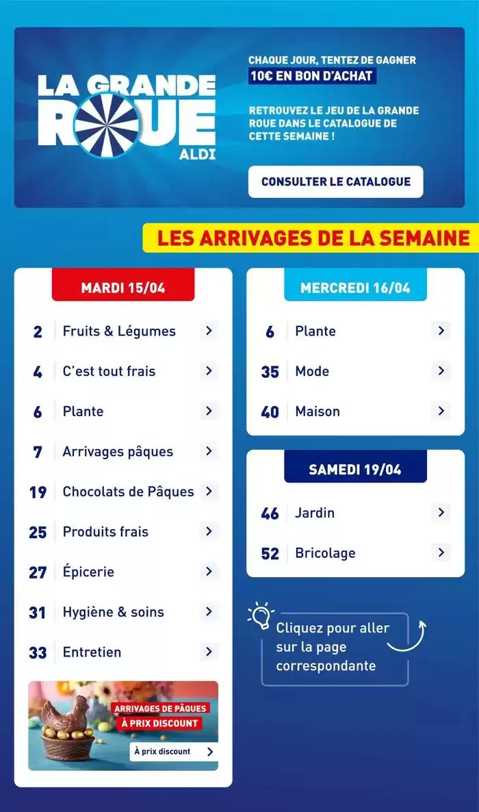 Arrivages de Pâques à prix discount du 15 avril au 21 avril 2025 - Catalogue page 3