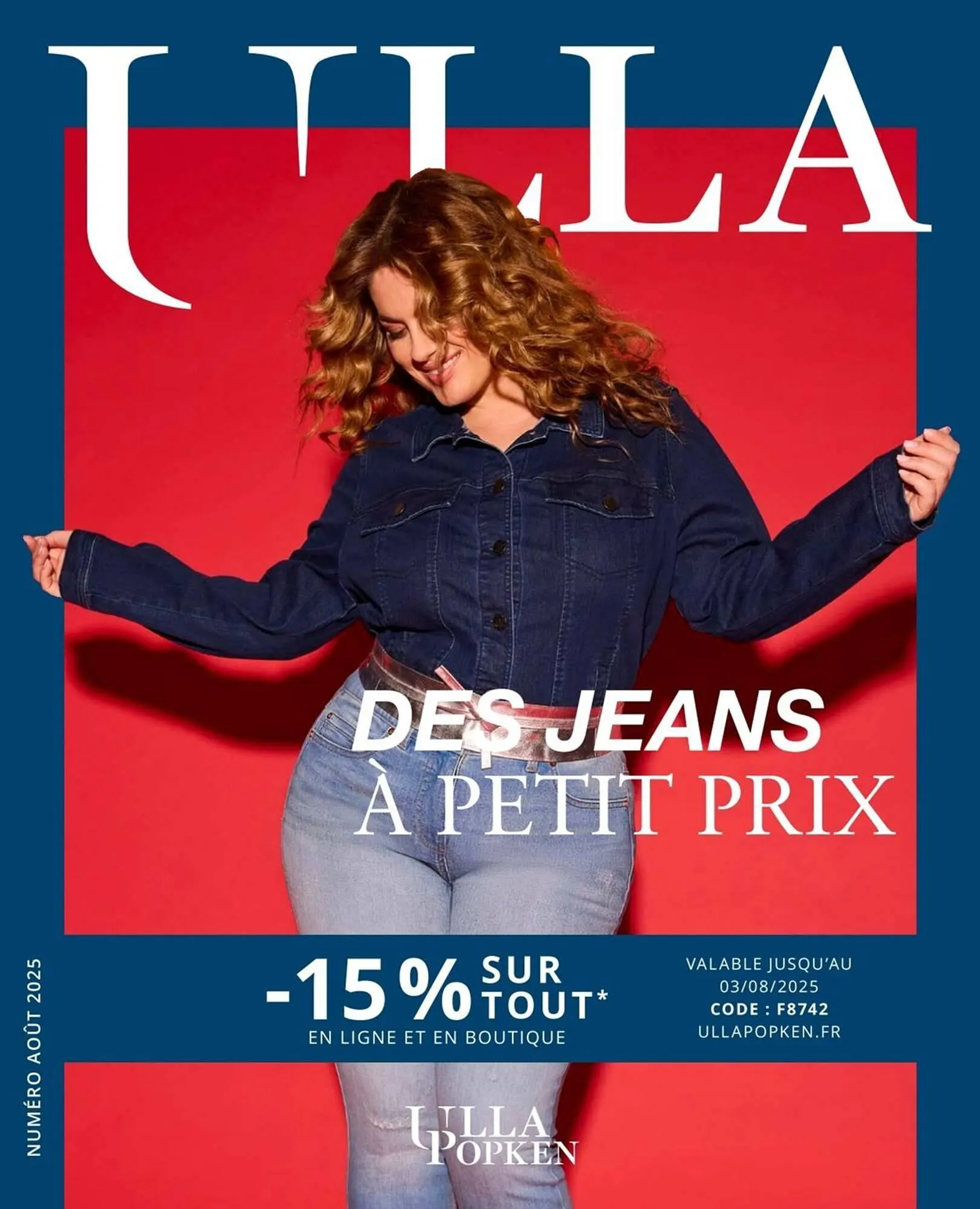 Catalogue Ulla Popken du 25 juillet au 31 août 2025 - Catalogue page 1