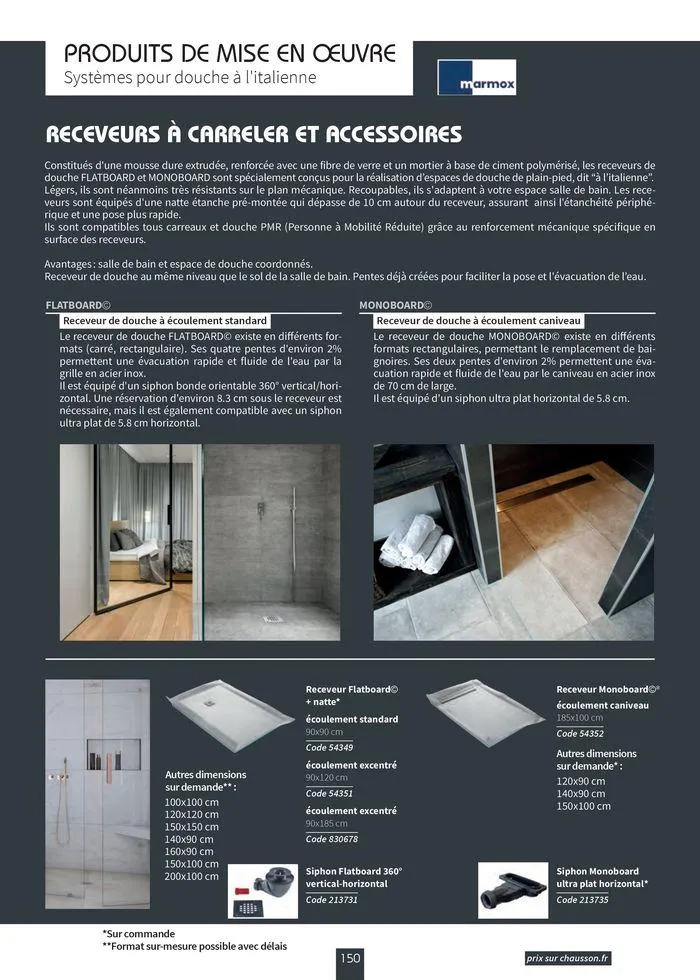 Carrelage & Parquet 2024-2025 du 22 août au 31 mai 2025 - Catalogue page 152