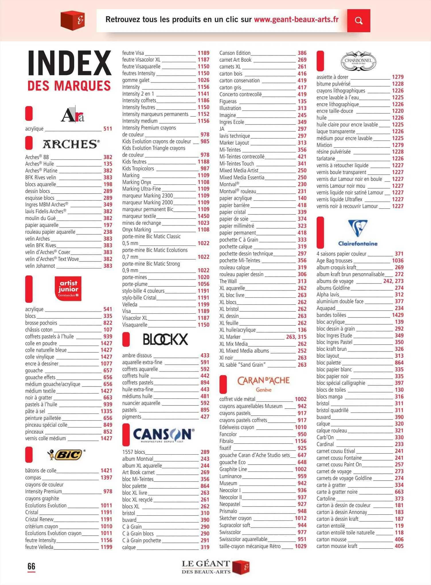 Catalogue Le Géant Des Beaux-Arts du 1 mars au 31 décembre 2023 - Catalogue page 68