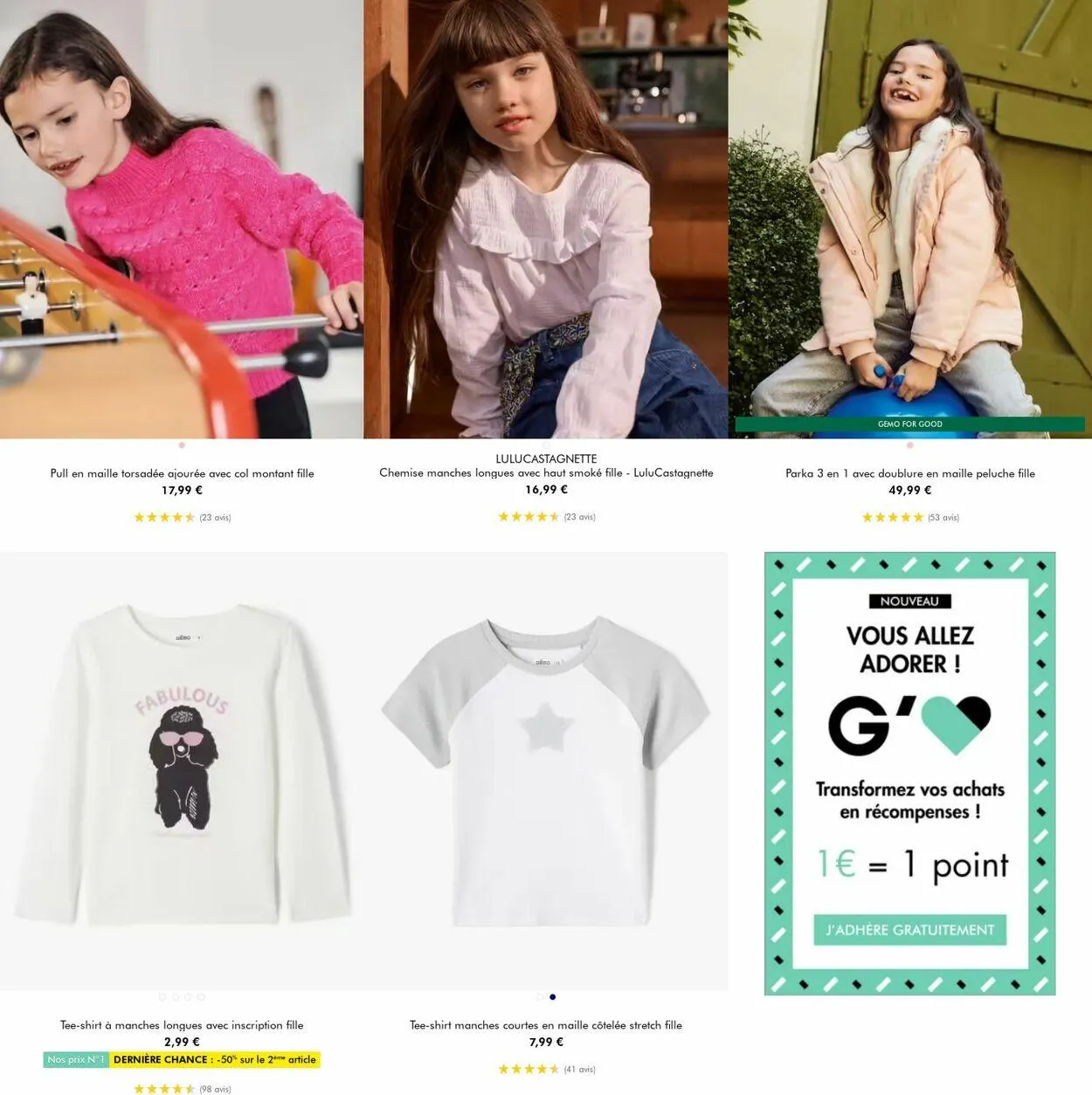 Gémo Catalogue actuel du 30 avril au 13 mai 2025 - Catalogue page 12