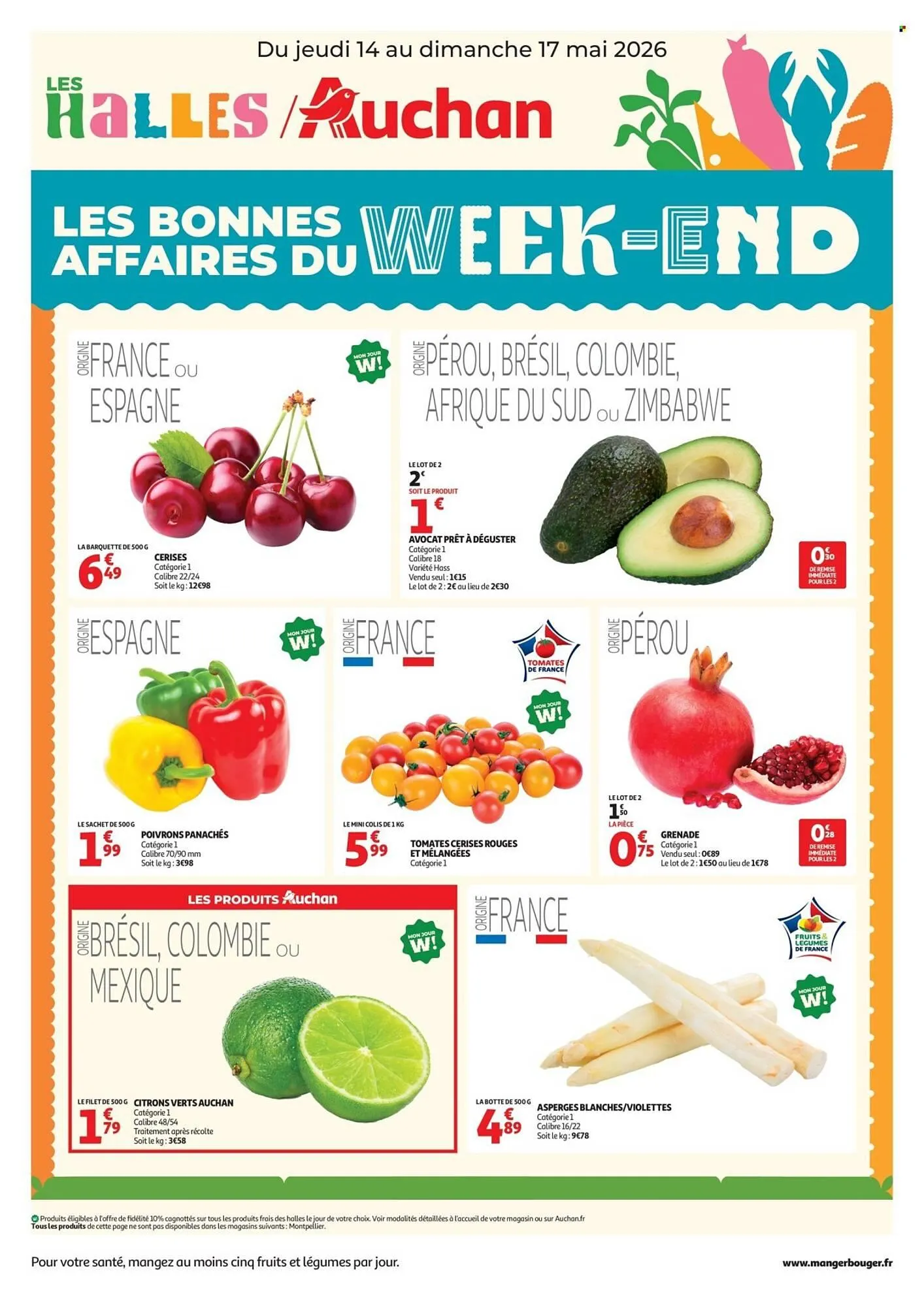 Catalogue Auchan du 14 mai au 17 mai 2026 - Catalogue page 1