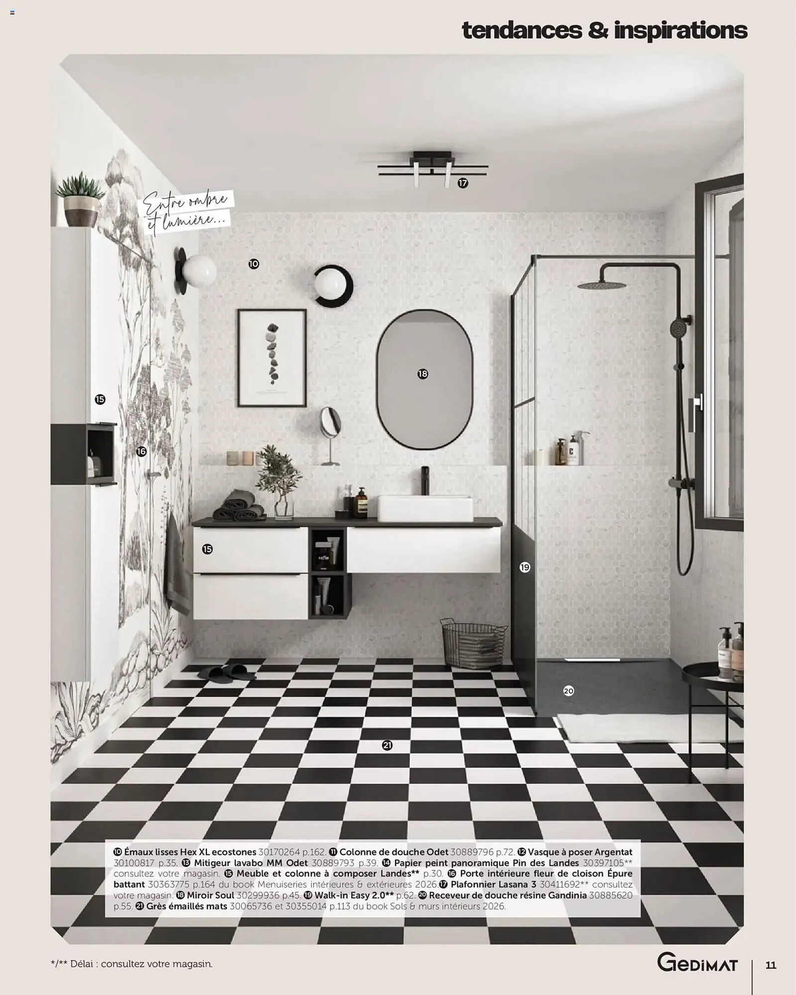 Catalogue Gedimat du 1 avril au 30 avril 2026 - Catalogue page 11