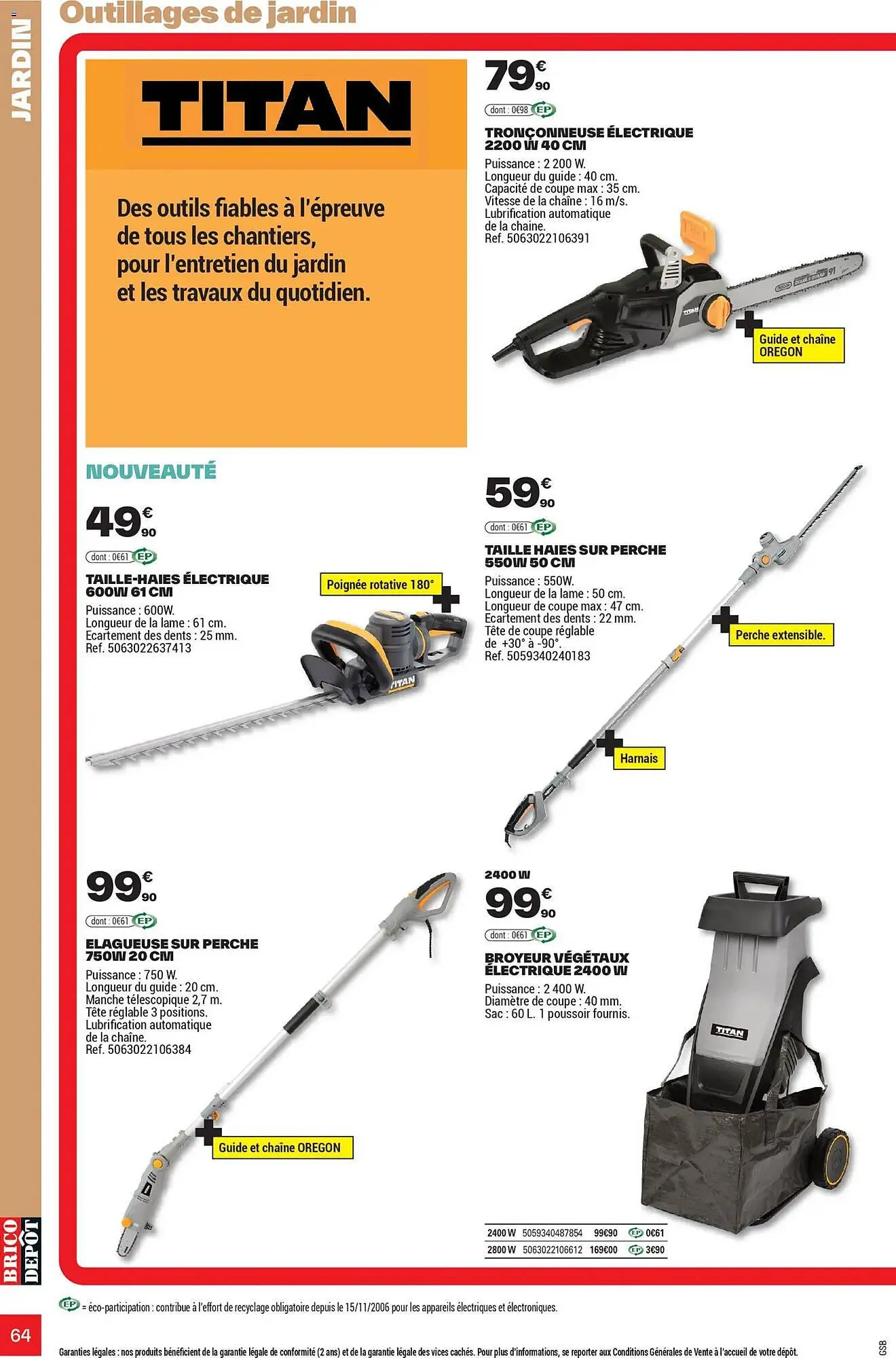 Catalogue Brico Dépôt du 25 mars au 12 juin 2026 - Catalogue page 64