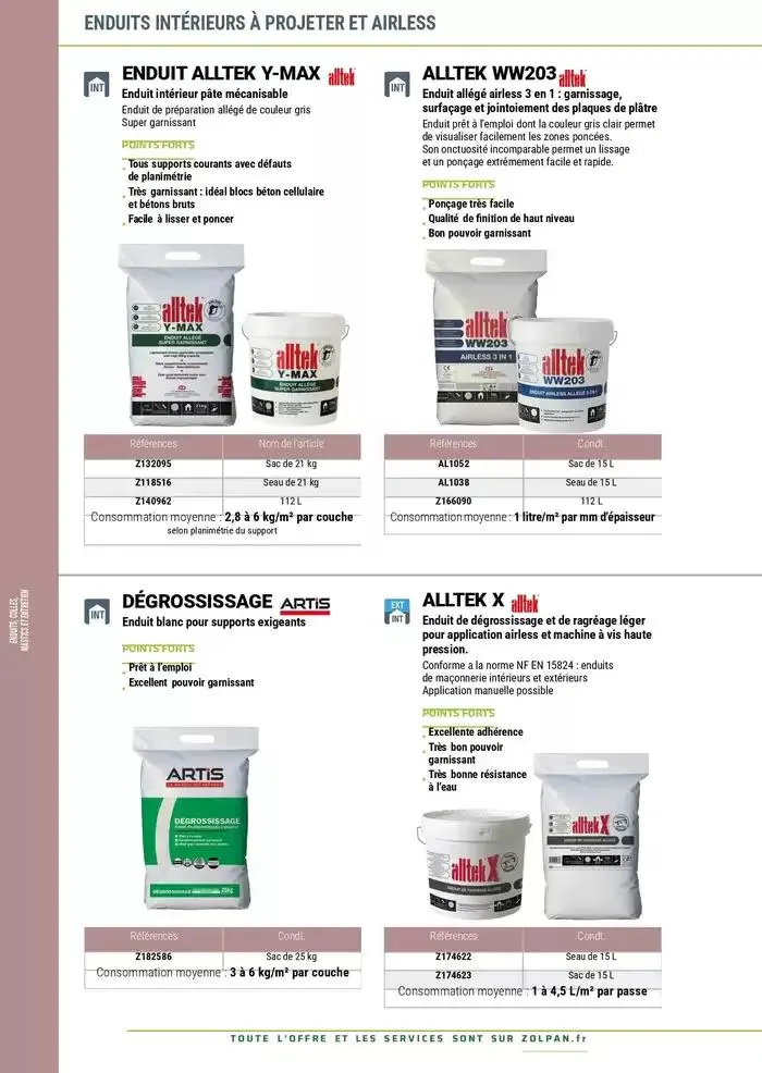 Le Guide Pro 2025 du 13 janvier au 31 décembre 2025 - Catalogue page 182