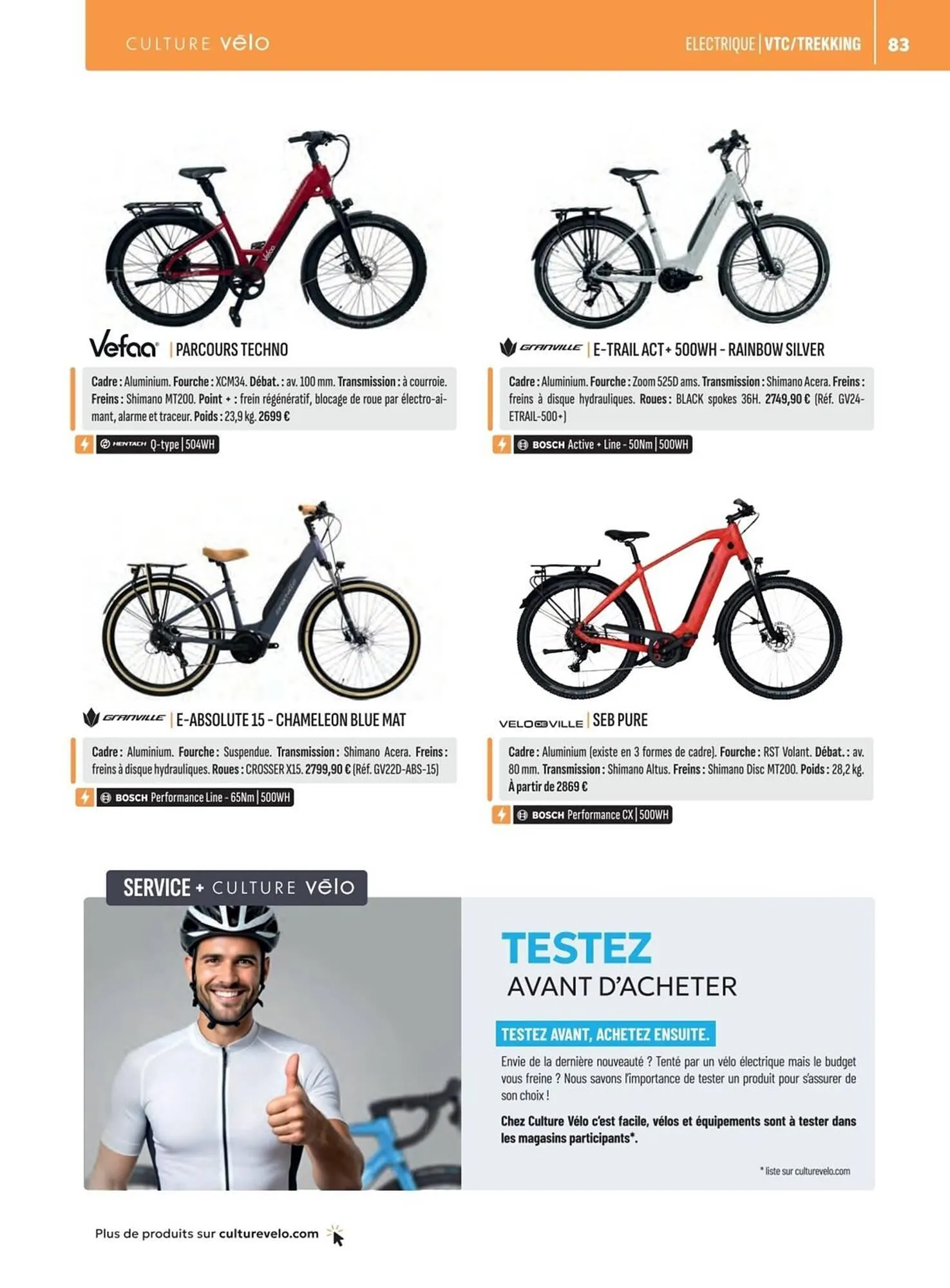 Catalogue Culture Vélo du 19 décembre au 31 décembre 2026 - Catalogue page 83