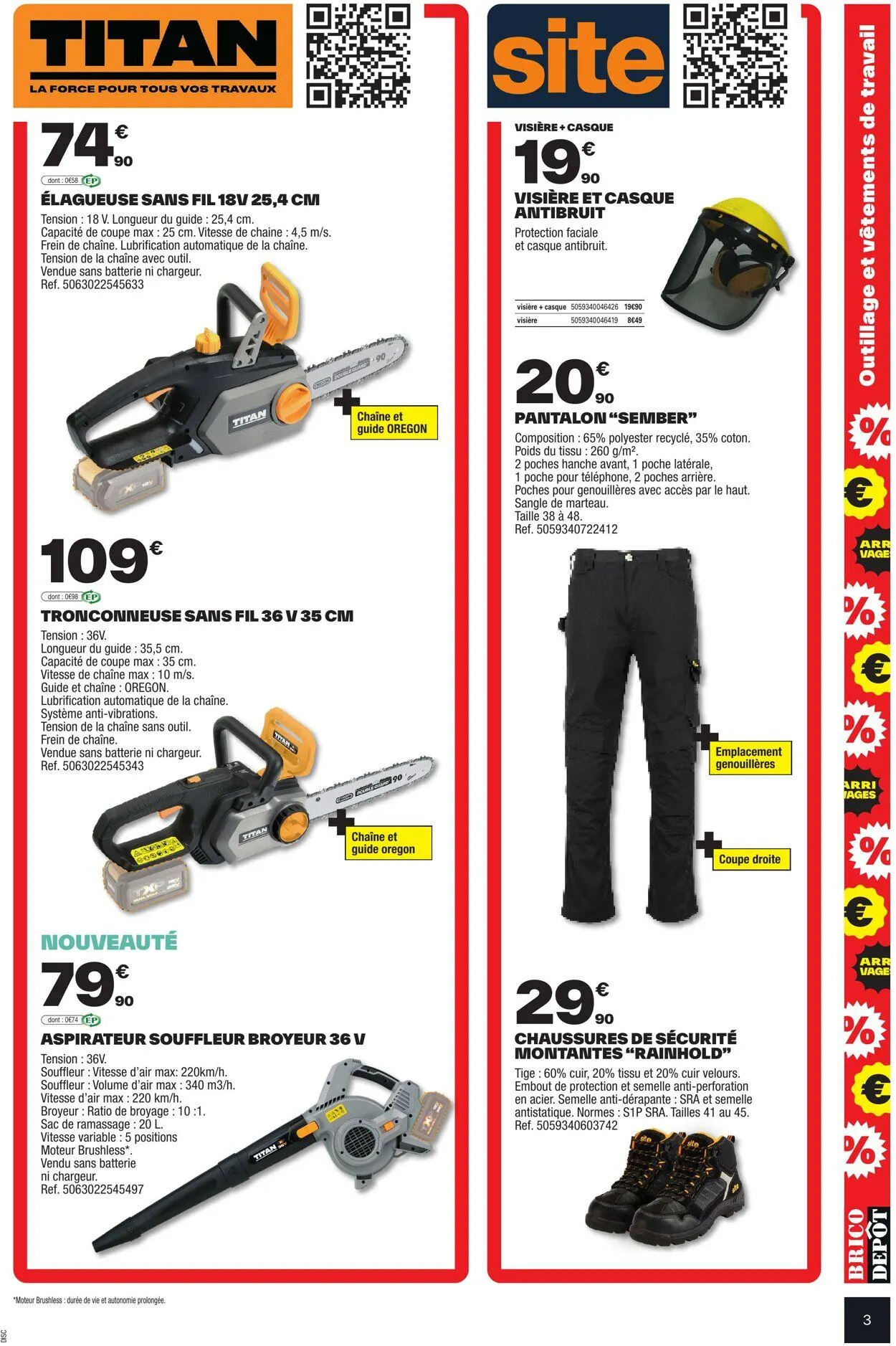 Brico Dépôt Catalogue actuel du 23 octobre au 6 novembre 2025 - Catalogue page 3