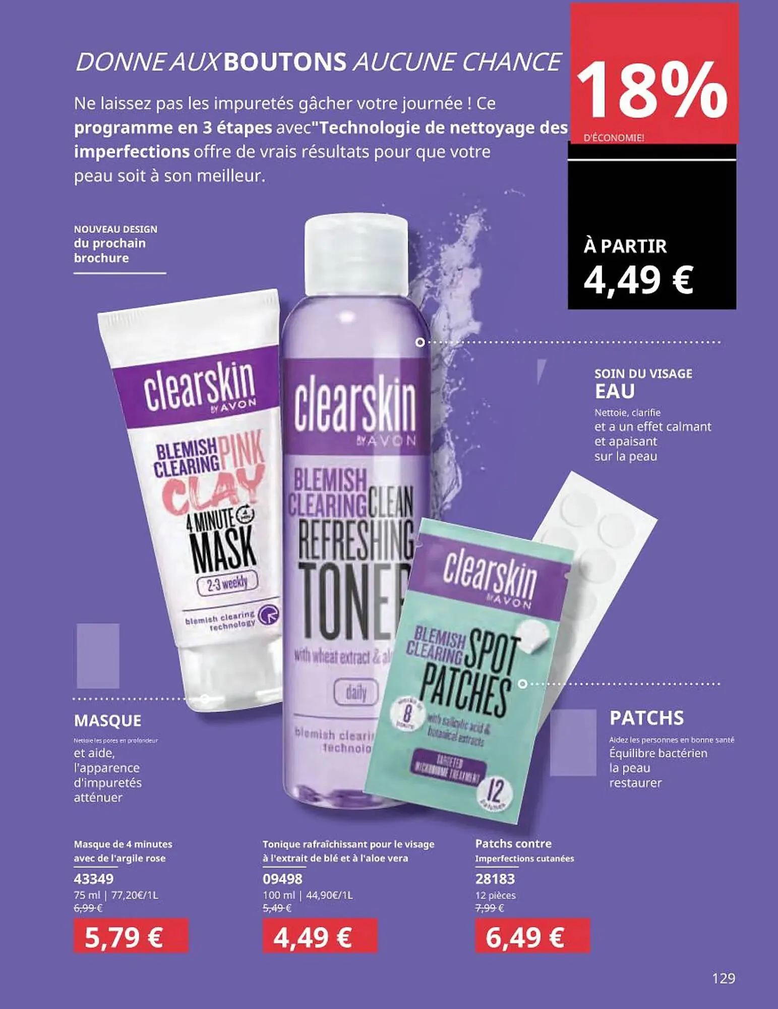 Catalogue AVON du 1 avril au 30 avril 2025 - Catalogue page 129