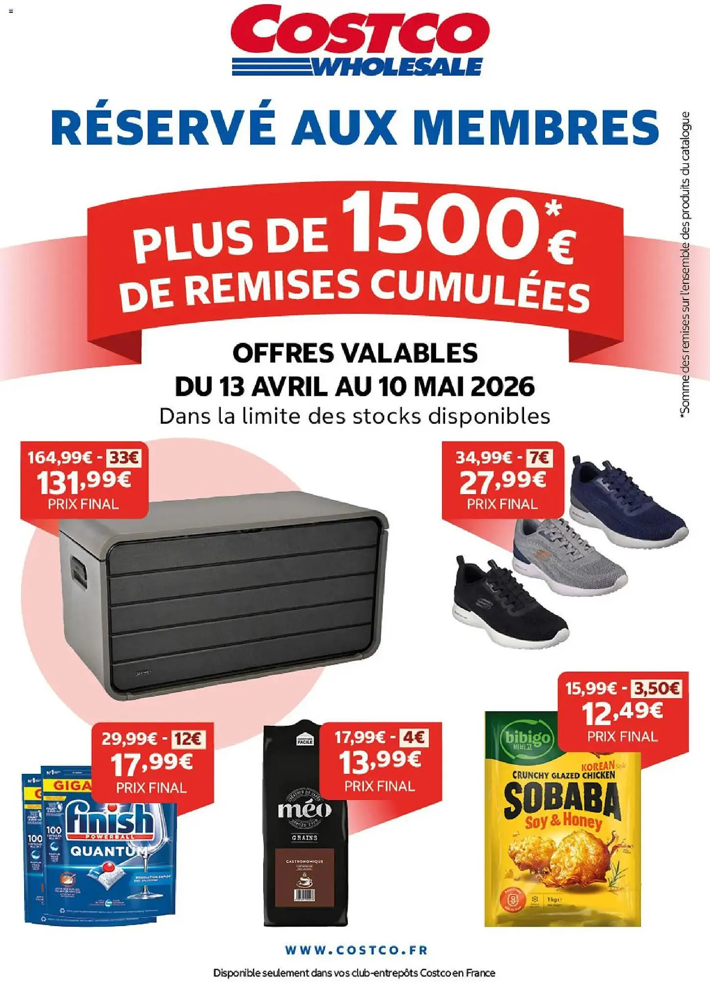 Catalogue Costco du 13 avril au 10 mai 2026 - Catalogue page 1