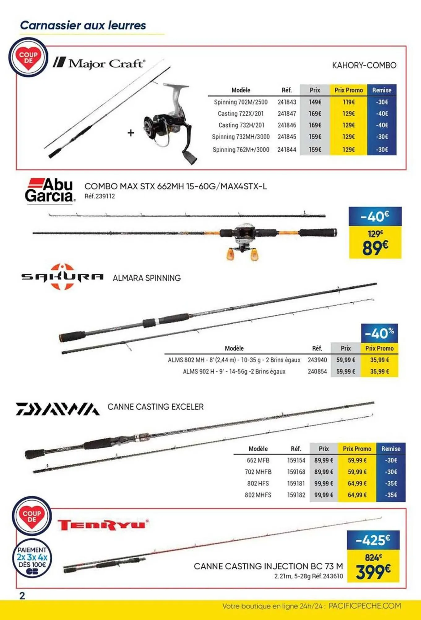 Catalogue Pacific Pêche du 24 septembre au 3 novembre 2025 - Catalogue page 2