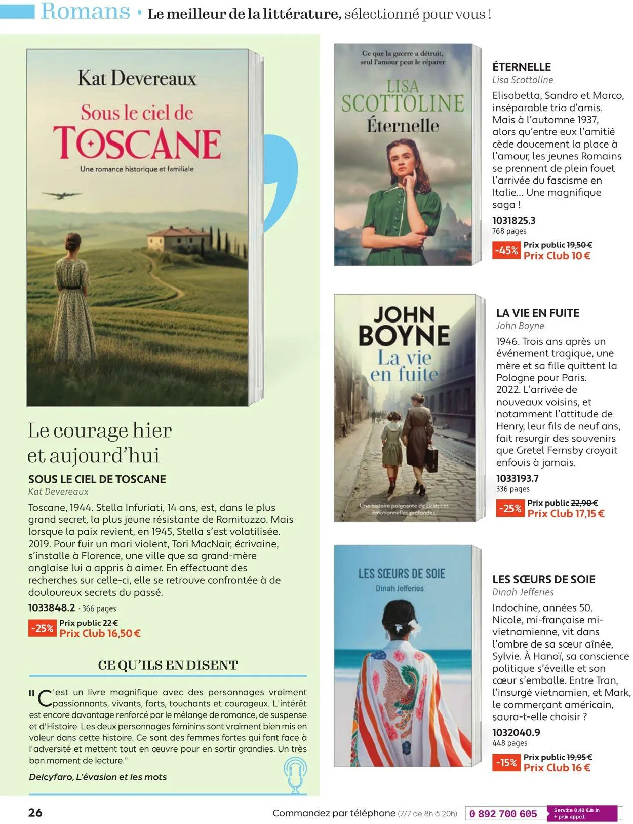 France Loisirs du 1 mai au 30 juin 2025 - Catalogue page 26