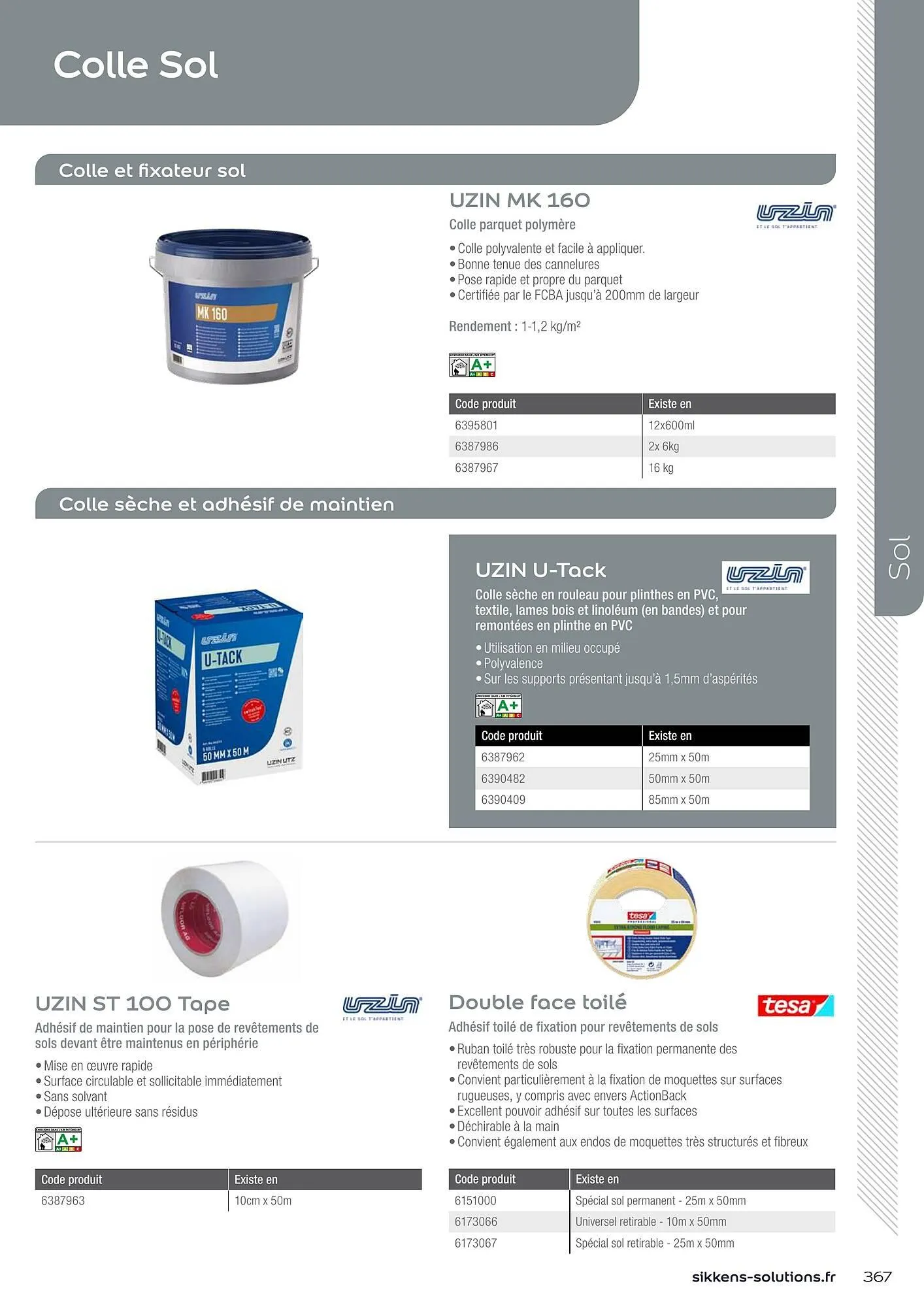 Catalogue Sikkens Solution du 1 janvier au 28 décembre 2025 - Catalogue page 306