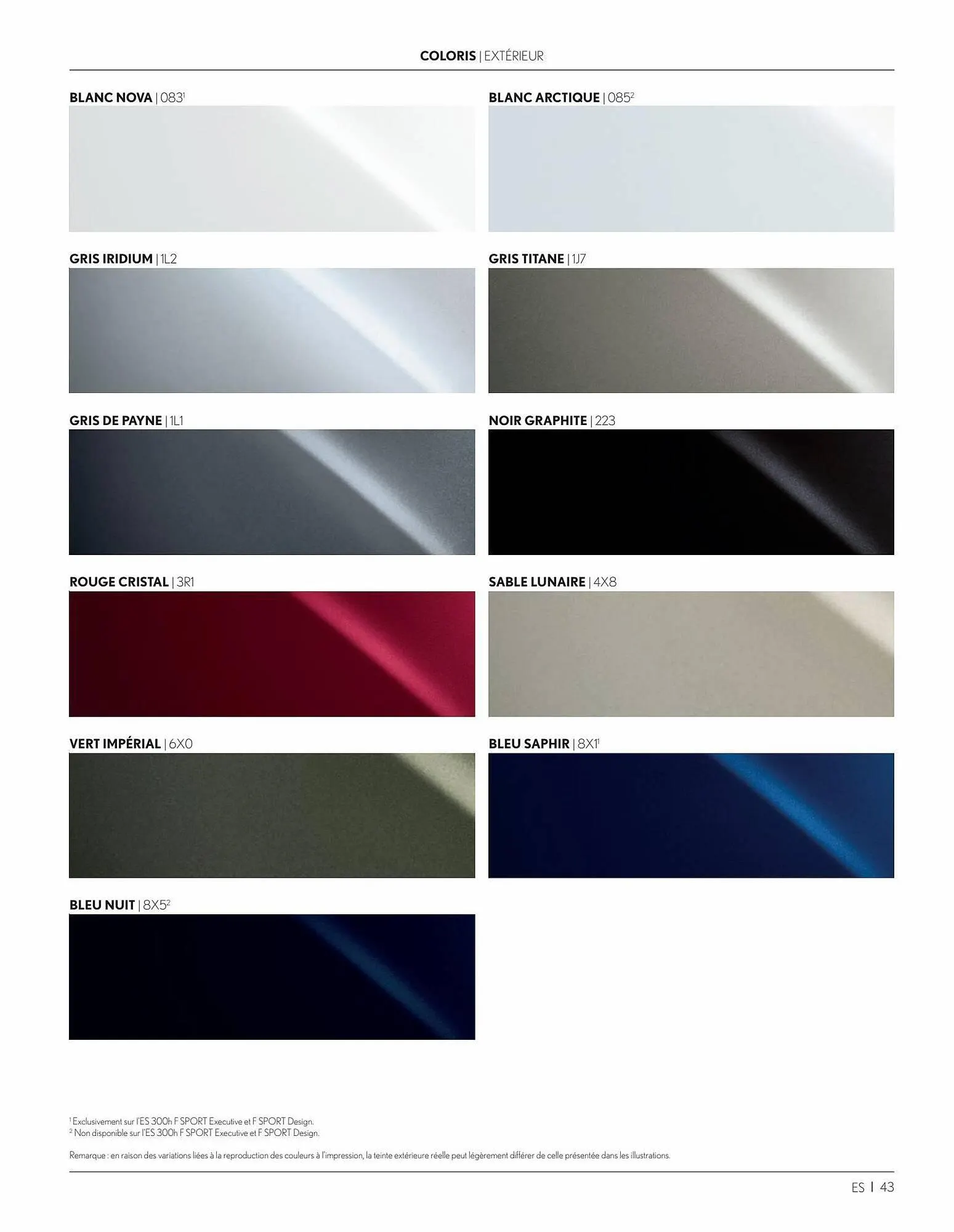 Catalogue Lexus du 18 mai au 18 mai 2024 - Catalogue page 43