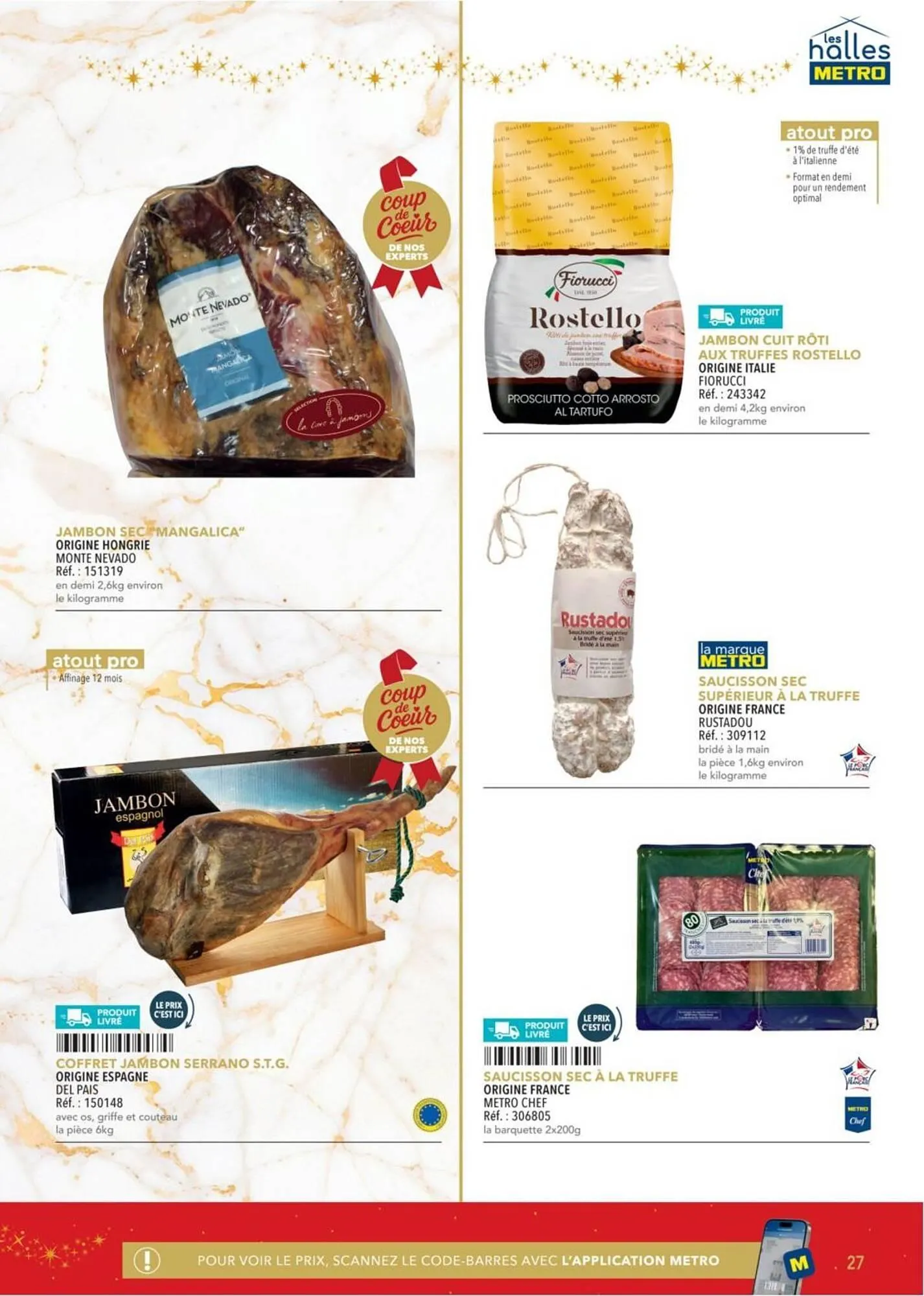 Catalogue METRO du 16 octobre au 31 décembre 2025 - Catalogue page 27
