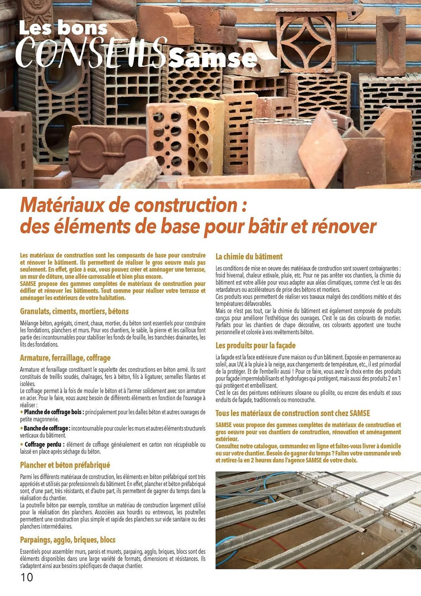 Catalogue Samse du 27 octobre au 20 mars 2026 - Catalogue page 10