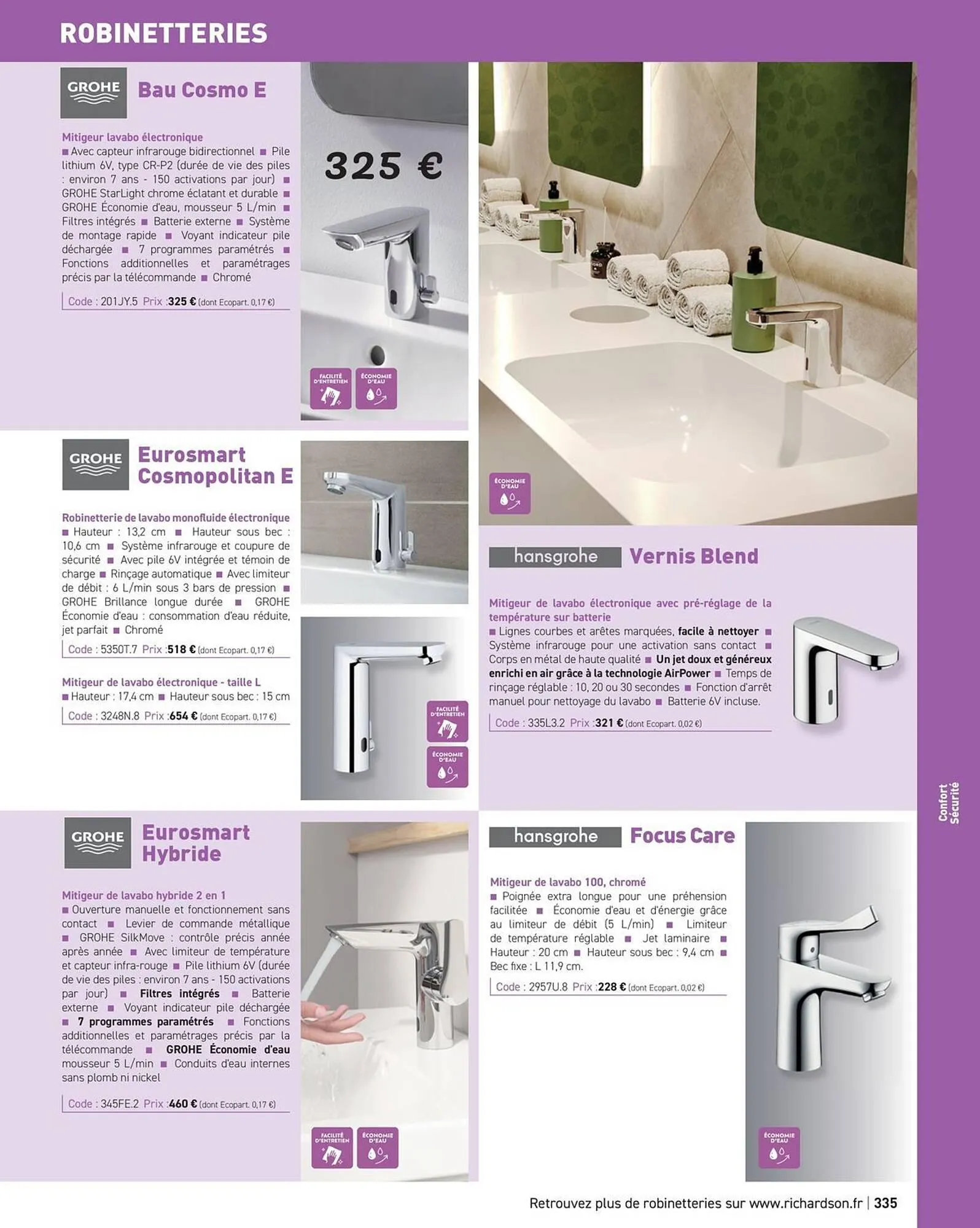 Catalogue Richardson du 11 avril au 31 décembre 2025 - Catalogue page 337