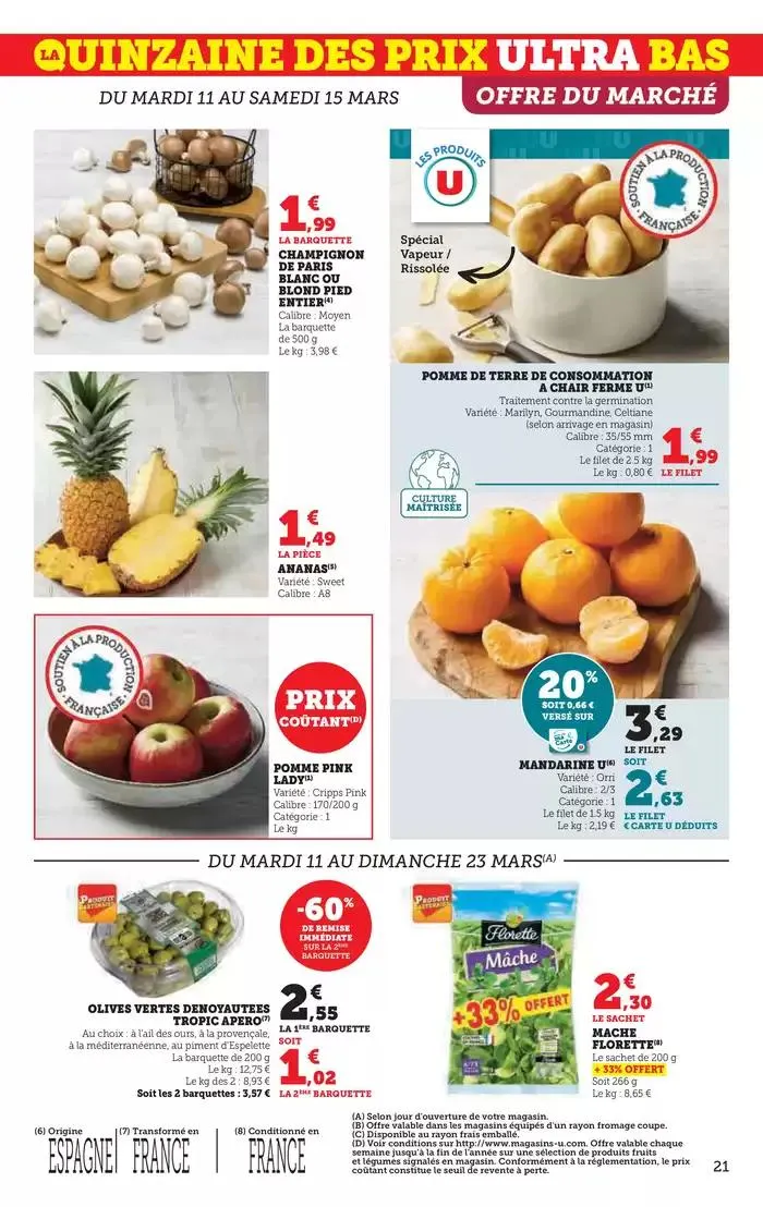 Quinzaine Commerçante du 11 mars au 23 mars 2025 - Catalogue page 21