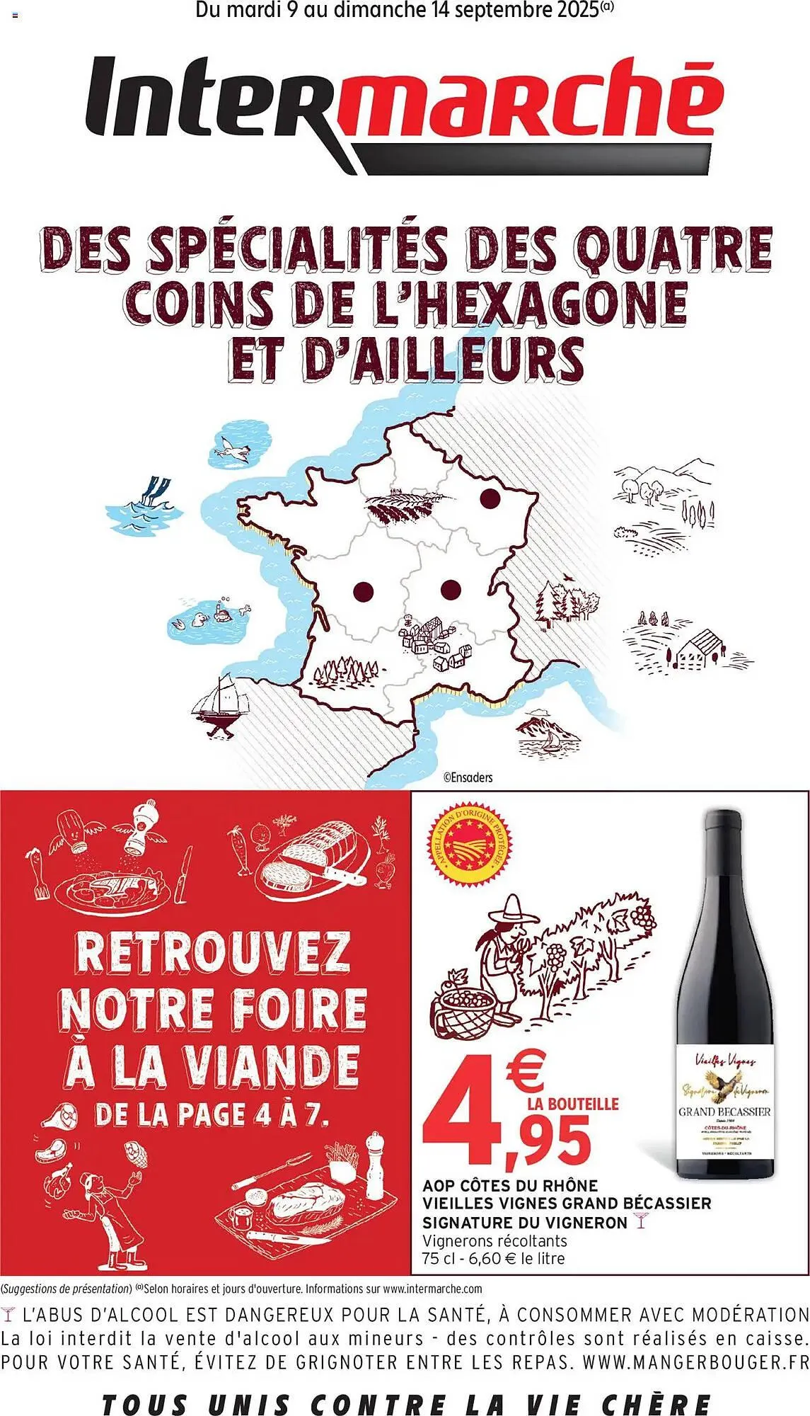 Catalogue Intermarché du 9 septembre au 14 septembre 2025 - Catalogue page 1