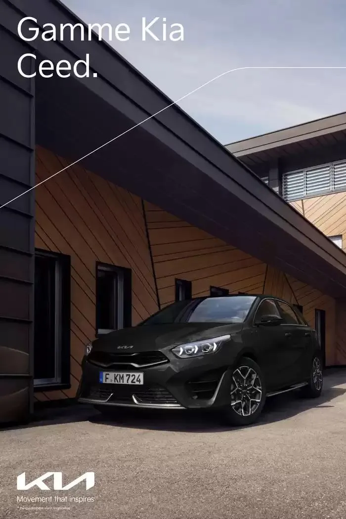 KIA Ceed - Brochure du 26 septembre au 17 septembre 2025 - Catalogue page 1