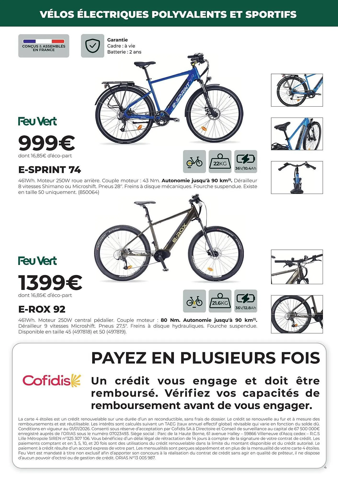 Catalogue Feu Vert du 13 avril au 31 décembre 2026 - Catalogue page 4