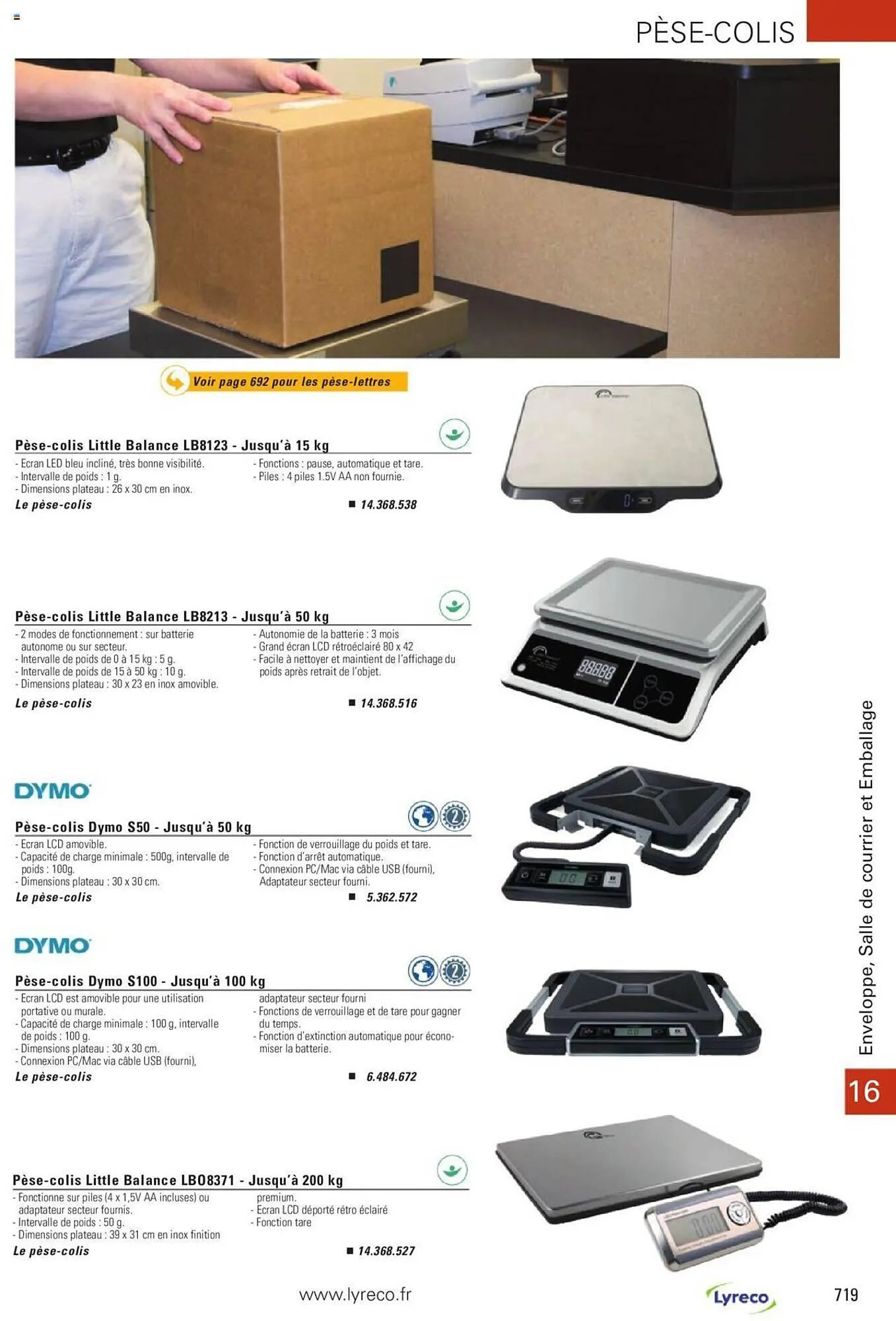 Catalogue Lyreco du 15 mai au 31 décembre 2023 - Catalogue page 719
