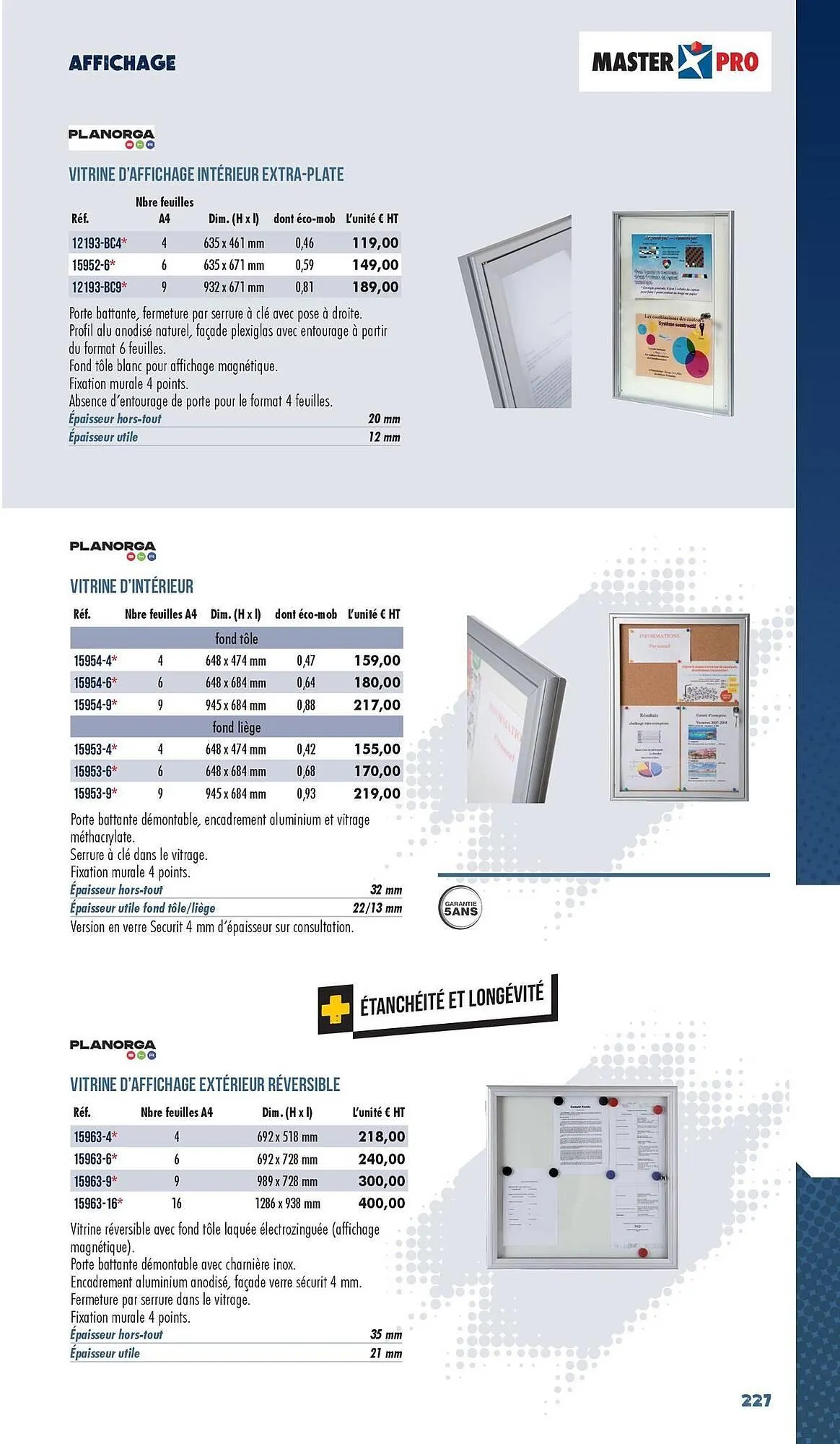 Catalogue Master Pro du 3 mars au 31 décembre 2025 - Catalogue page 229