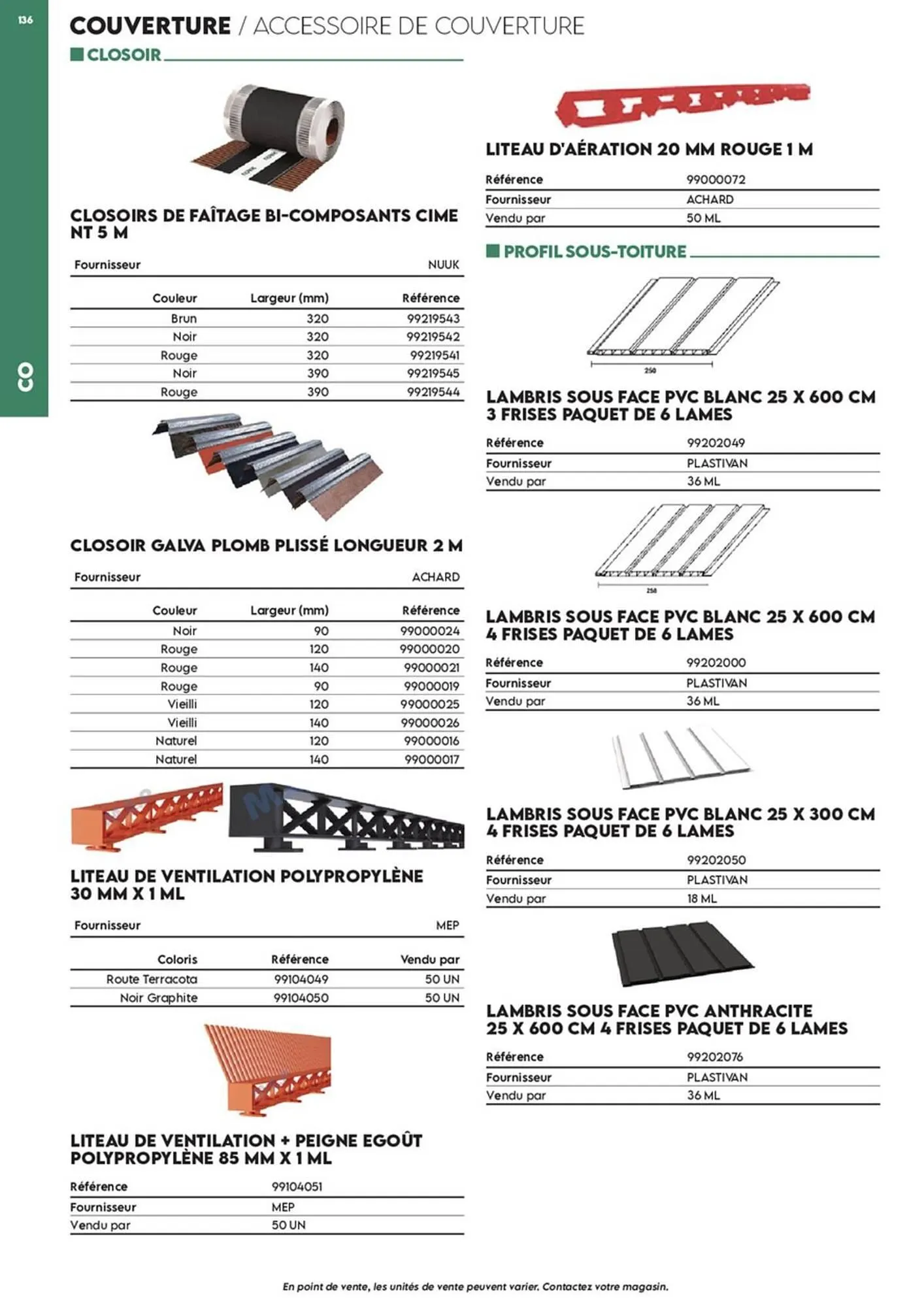 Catalogue Tout faire matériaux du 17 décembre au 30 décembre 2025 - Catalogue page 40