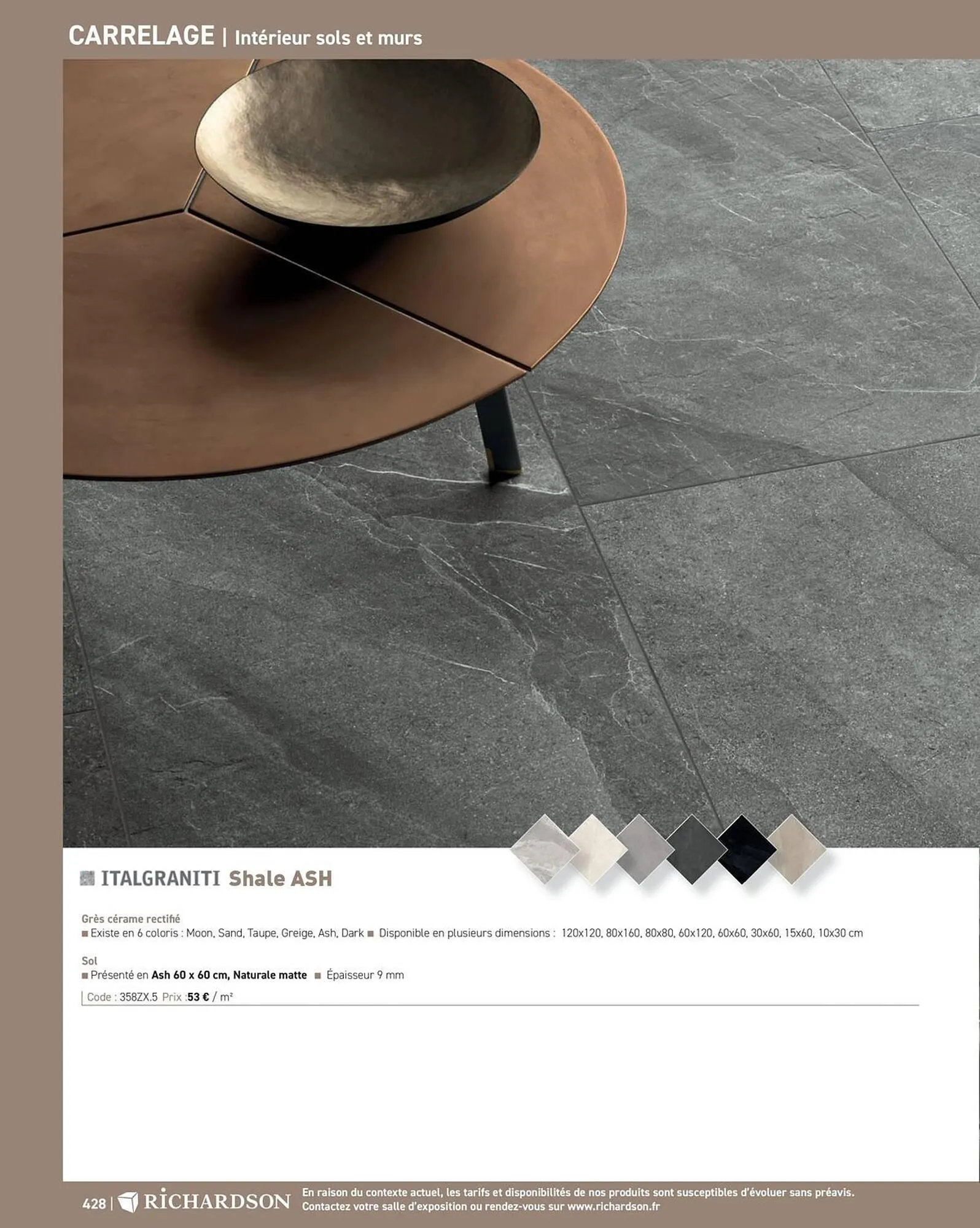 Catalogue Richardson du 11 avril au 31 décembre 2025 - Catalogue page 430