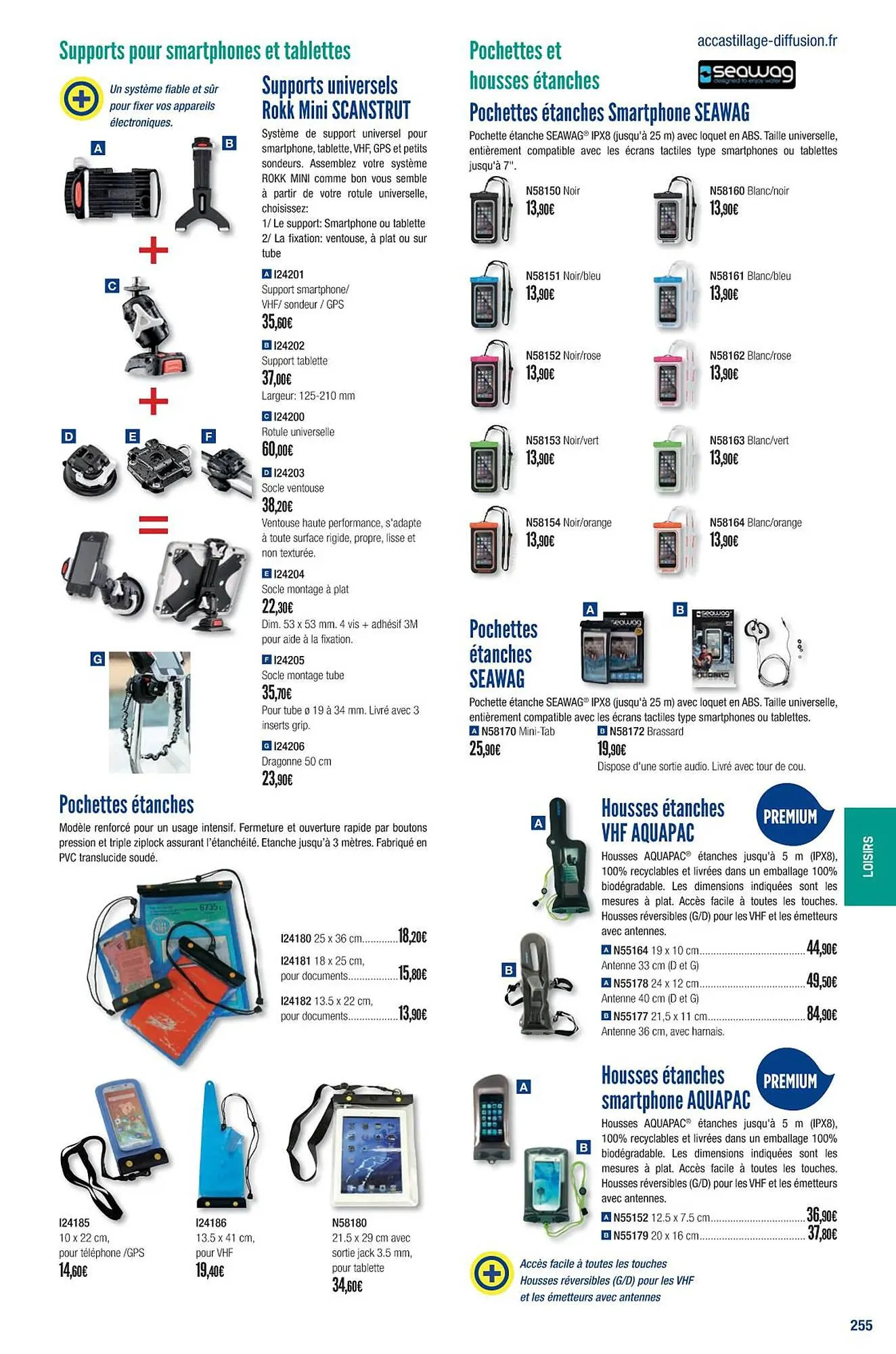Catalogue Accastillage Diffusion du 1 mars au 31 décembre 2023 - Catalogue page 257