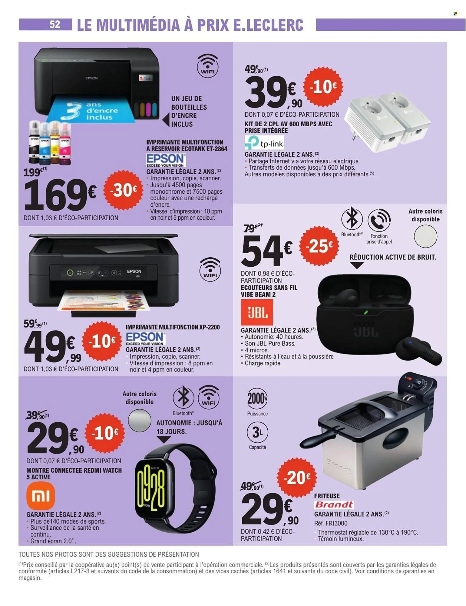 Catalogue E.Leclerc du 10 février au 21 février 2026 - Catalogue page 52