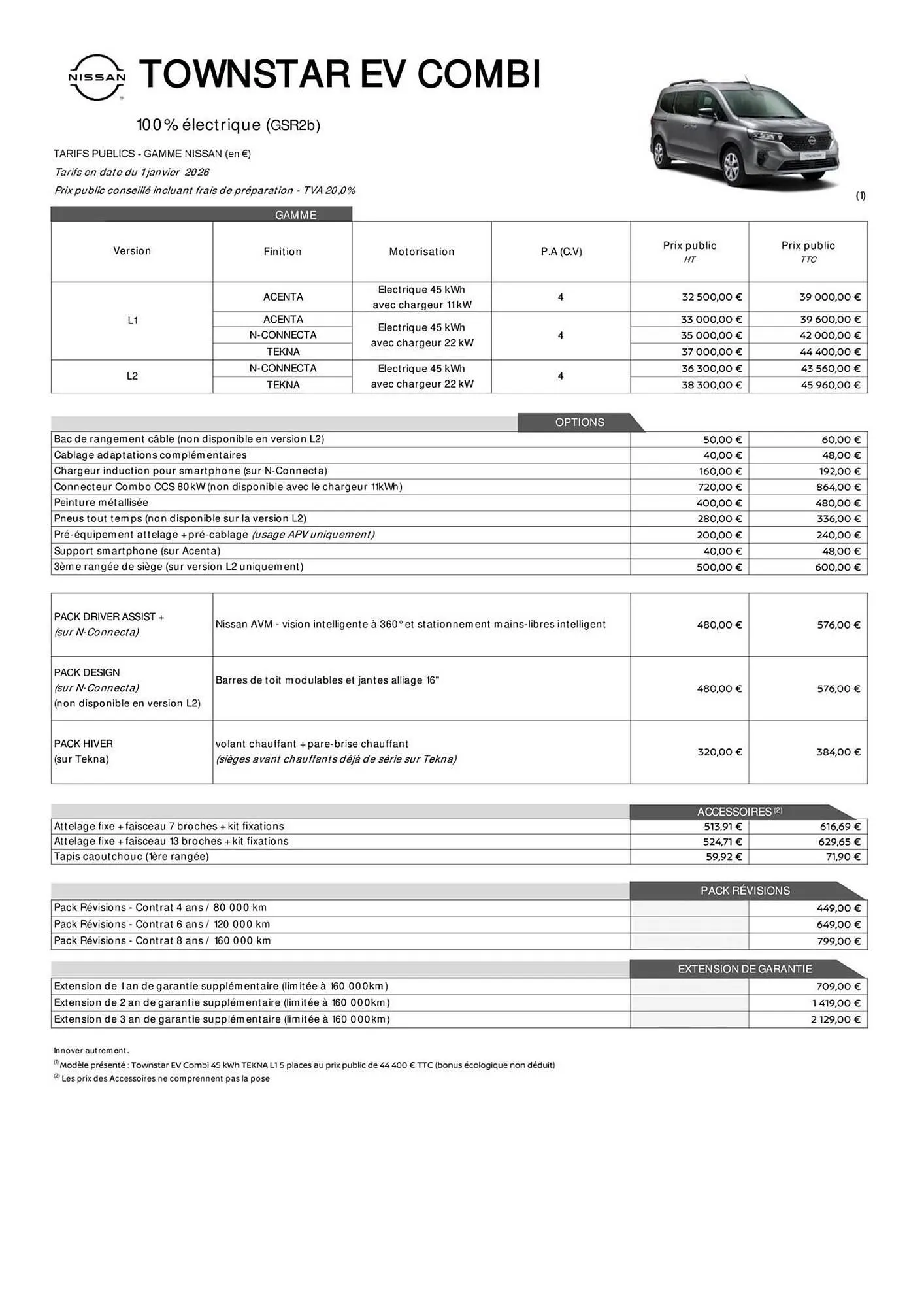 Catalogue Nissan du 6 janvier au 31 mai 2026 - Catalogue page 16
