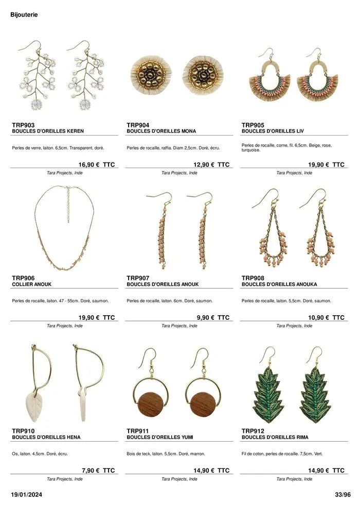 ARTISANAT . DéCORATION . MODE . JOUETS du 9 février au 31 août 2024 - Catalogue page 35