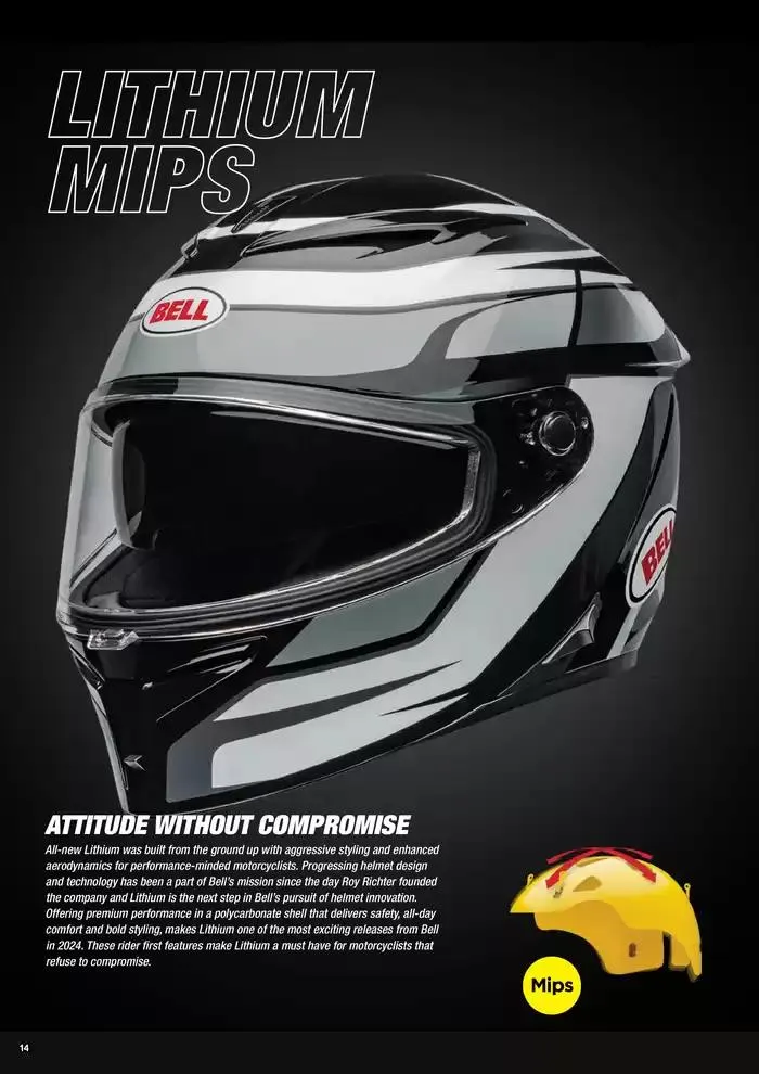 BELL Spring 2025 du 27 mars au 31 décembre 2025 - Catalogue page 14