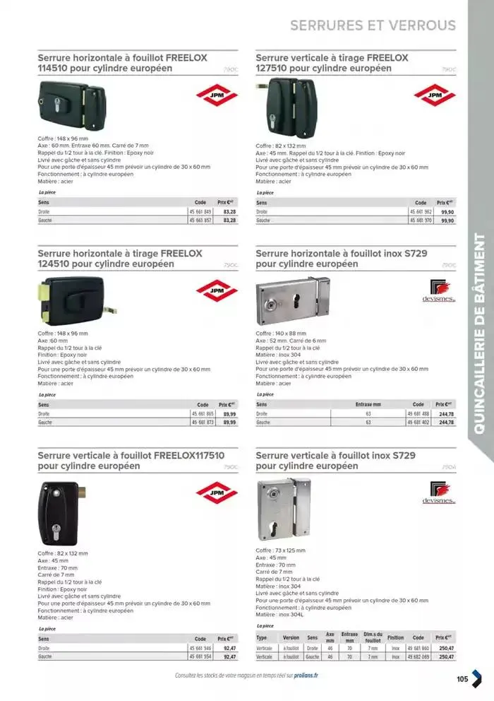 Catalogue général du 11 mars au 31 décembre 2025 - Catalogue page 107