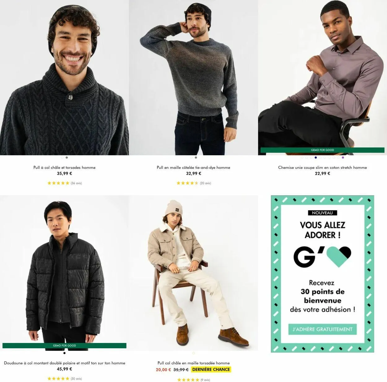 Gémo Catalogue actuel du 26 mars au 8 avril 2025 - Catalogue page 8