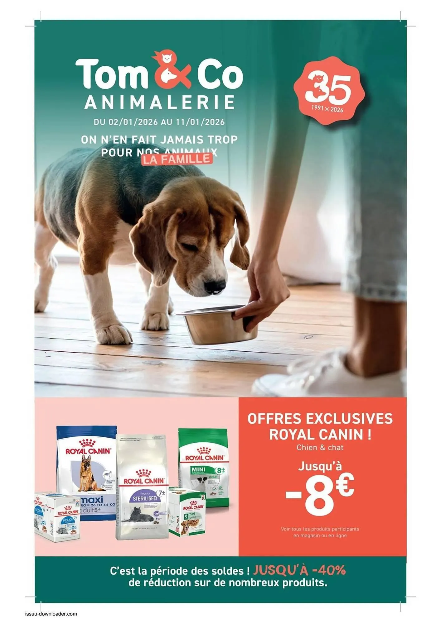 Catalogue Tom&Co du 26 décembre au 11 janvier 2026 - Catalogue page 1