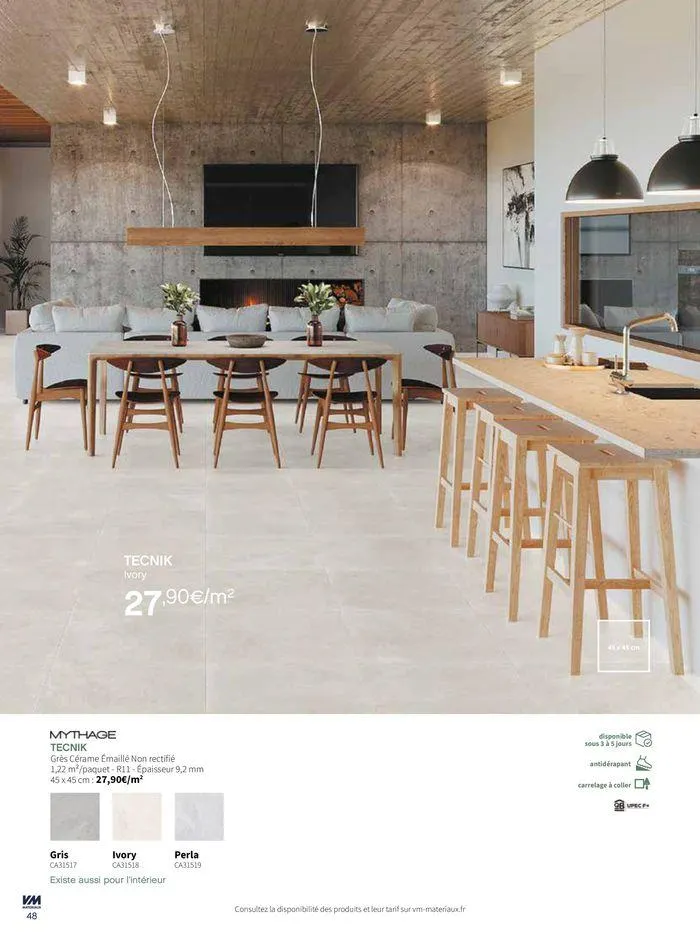 Extériéurs du 14 mars au 20 janvier 2026 - Catalogue page 48