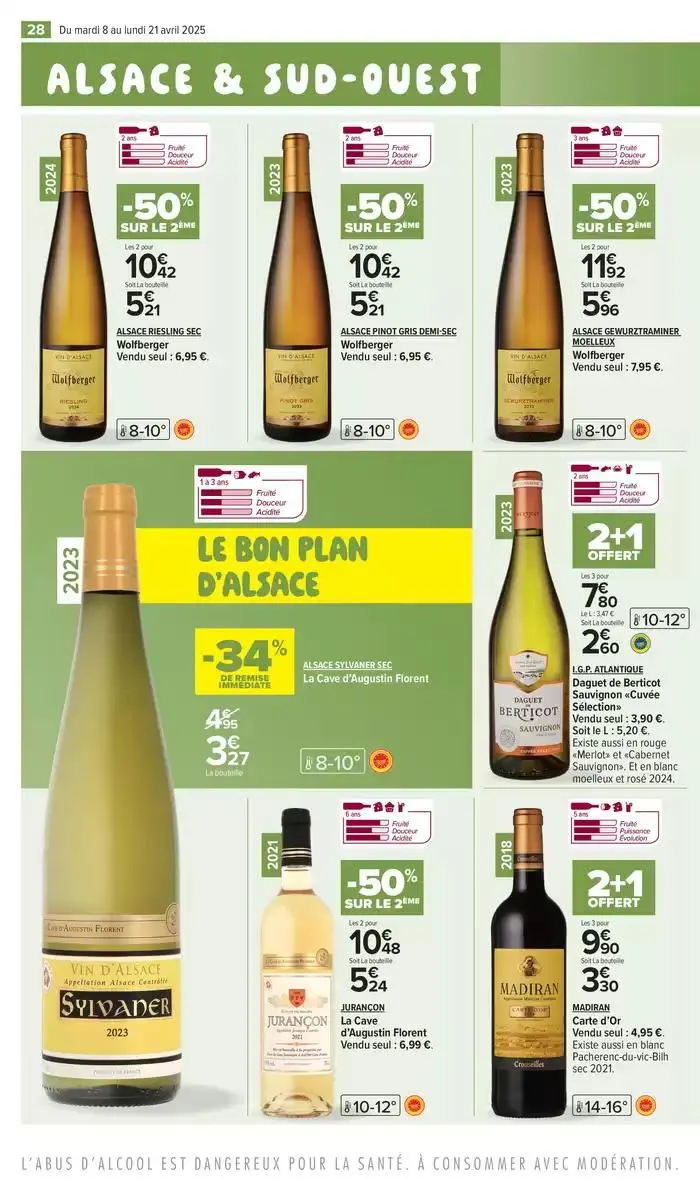 FOIRE AUX VINS DE PRINTEMPS du 8 avril au 21 avril 2025 - Catalogue page 30