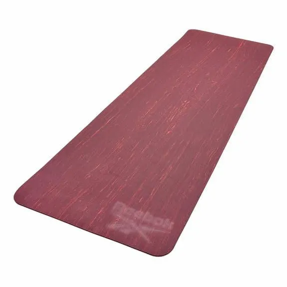 Tapis de sol Reebok Camo Yoga 5 mm rose foncé