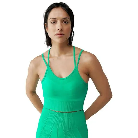 Top Born Living Yoga Isolda turquoise brillant femme