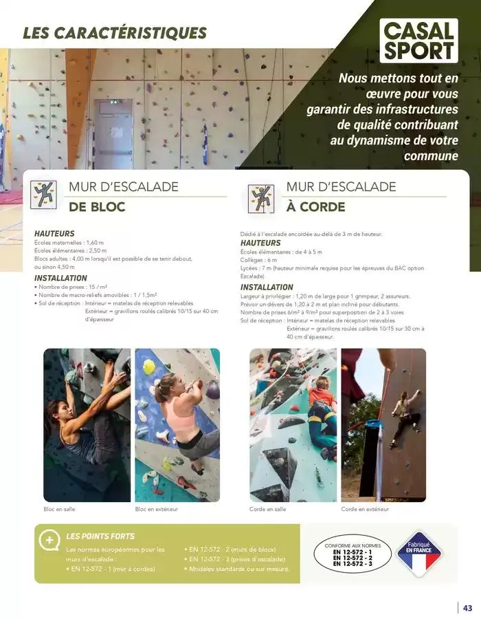 Equipement d'extérieur du 8 janvier au 31 mars 2025 - Catalogue page 43