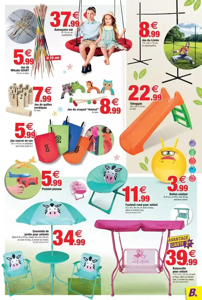 Beaux jours & bonnes affaires du 31 mars au 13 avril 2025 - Catalogue page 7