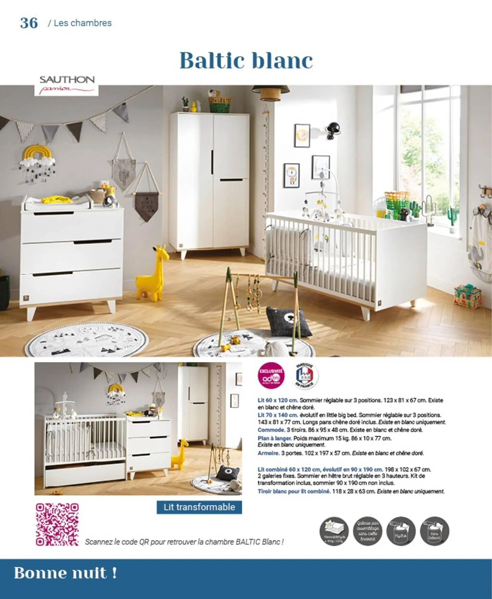 Catalogue autour de bébé du 31 mars au 31 janvier 2024 - Catalogue page 38